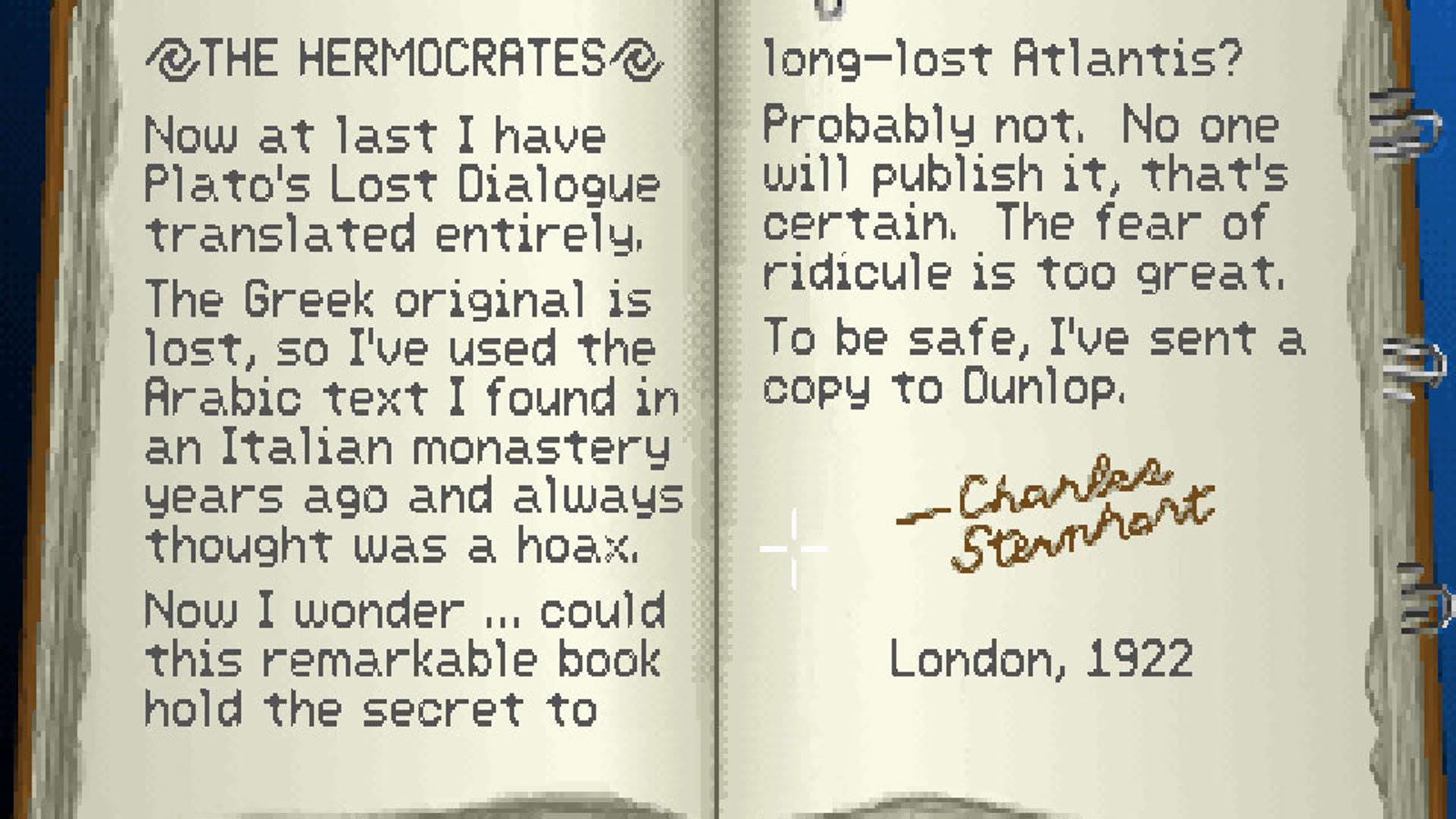 Screenshot for Indiana Jones and the Fate of Atlantis