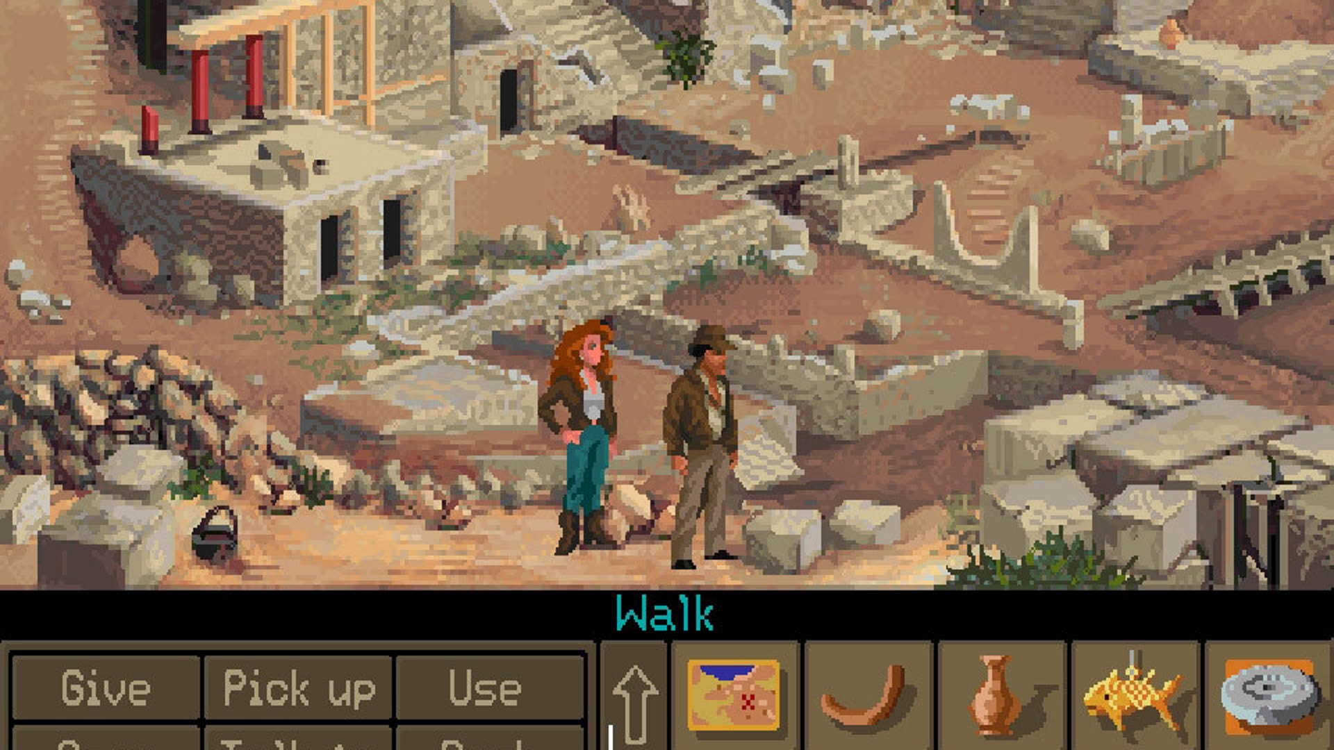 Screenshot for Indiana Jones and the Fate of Atlantis