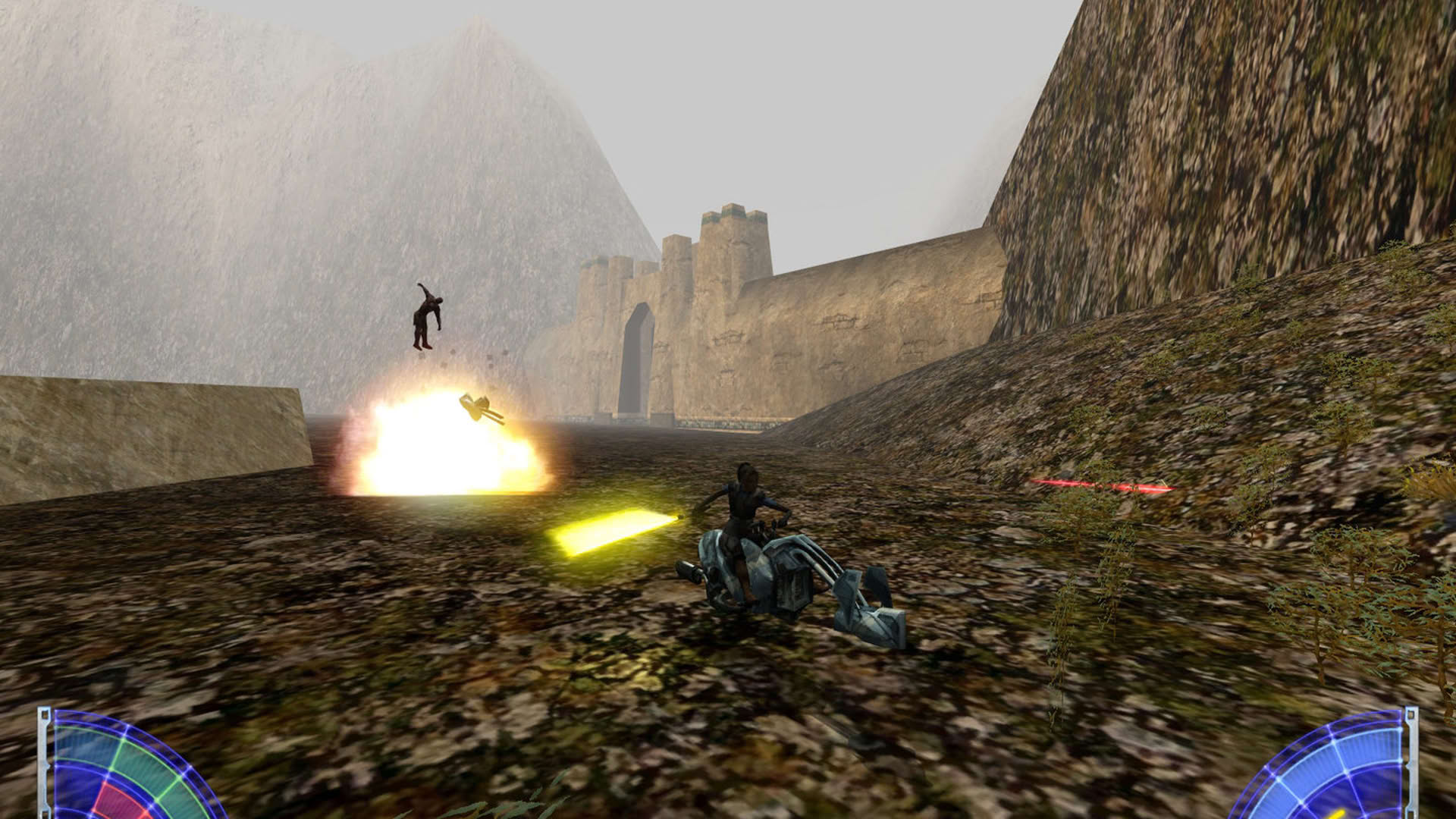 Screenshot for Star Wars: Jedi Knight - Jedi Academy