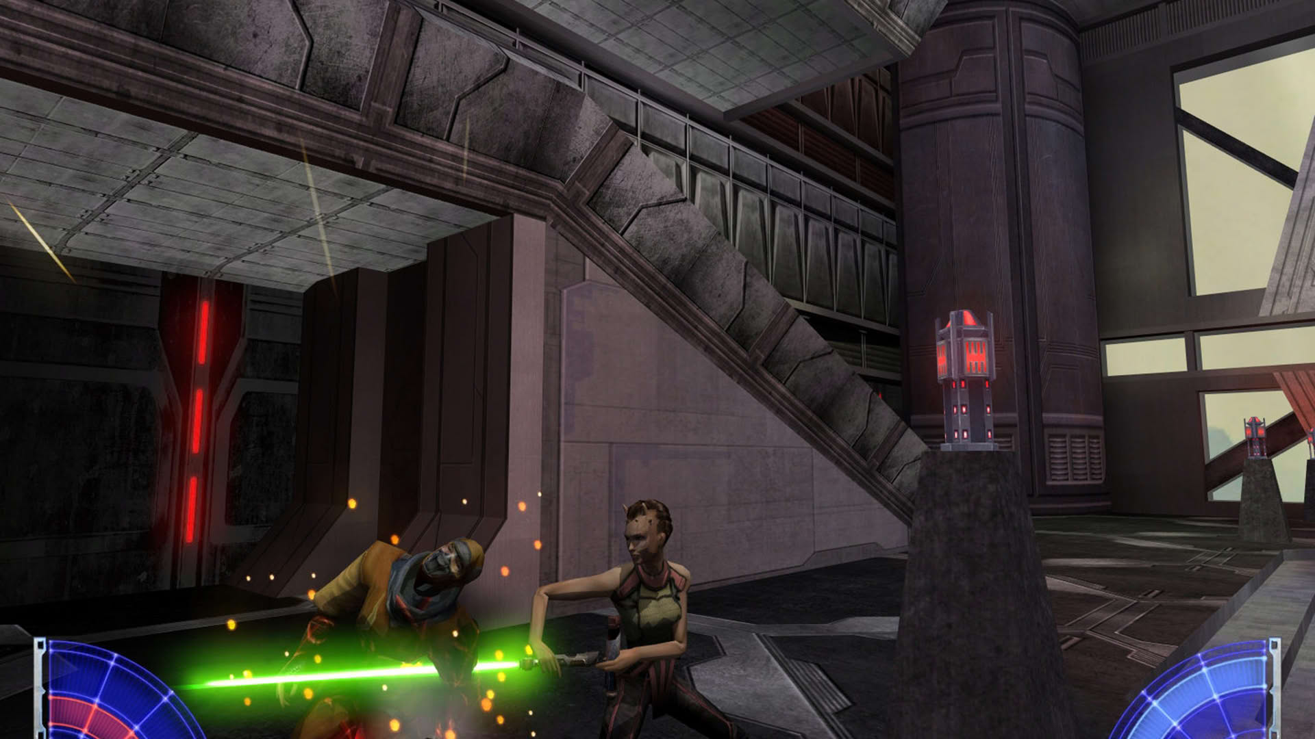 Screenshot for Star Wars: Jedi Knight - Jedi Academy