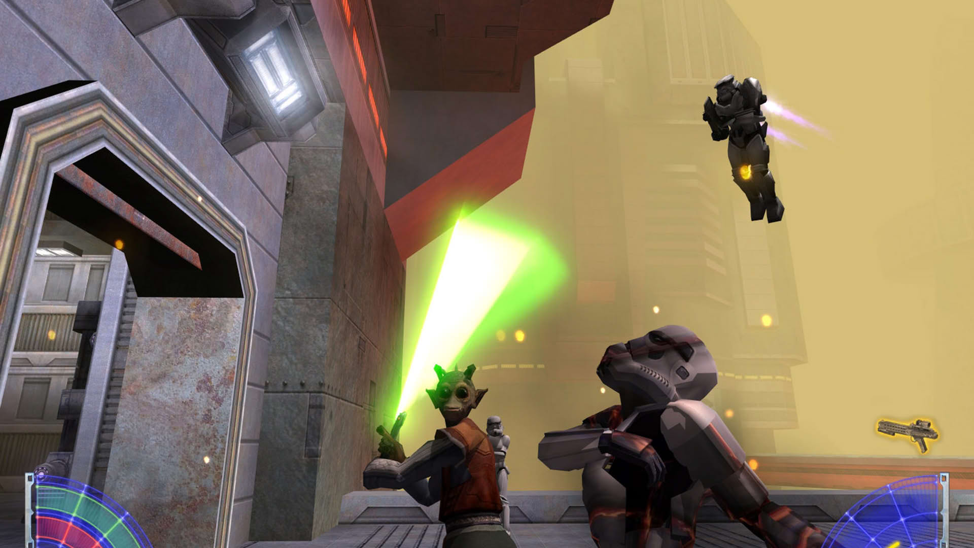 Screenshot for Star Wars: Jedi Knight - Jedi Academy