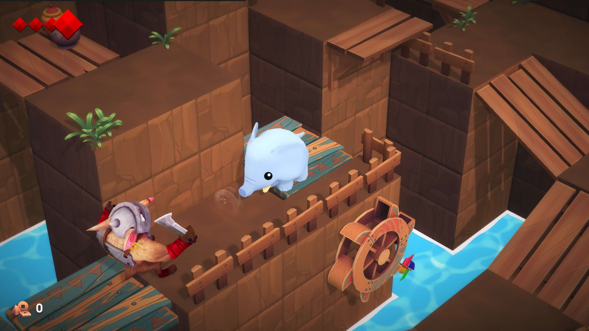 Screenshot for Yono and the Celestial Elephants