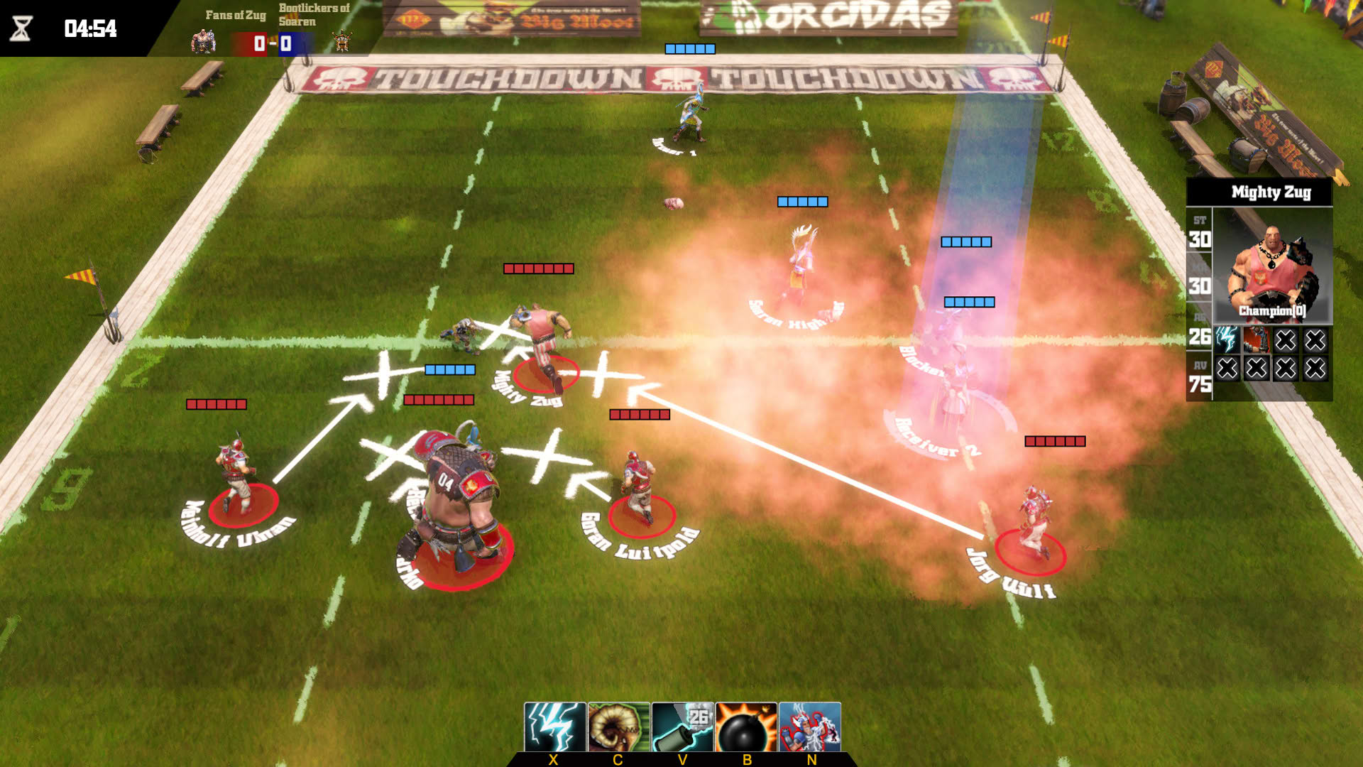 Screenshot for Blood Bowl: Death Zone