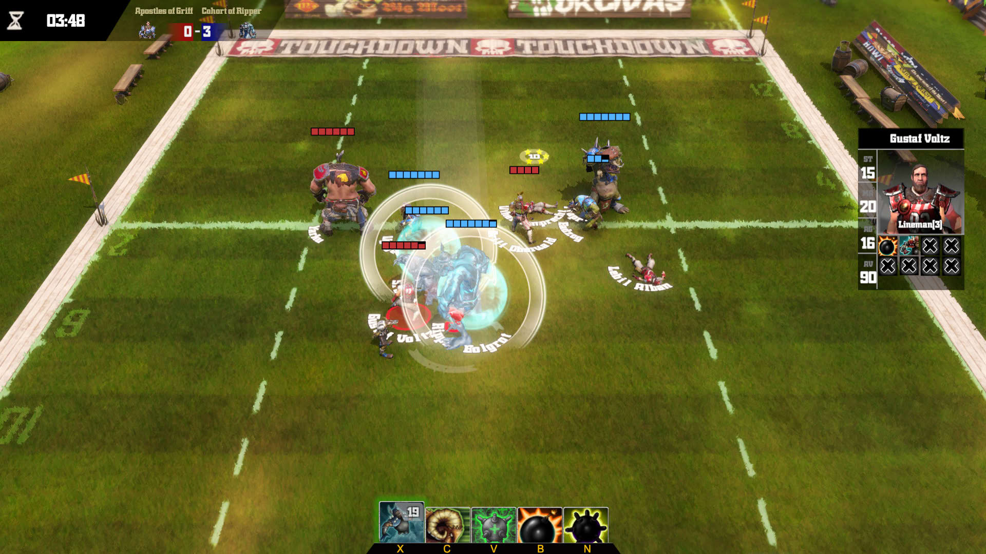 Screenshot for Blood Bowl: Death Zone