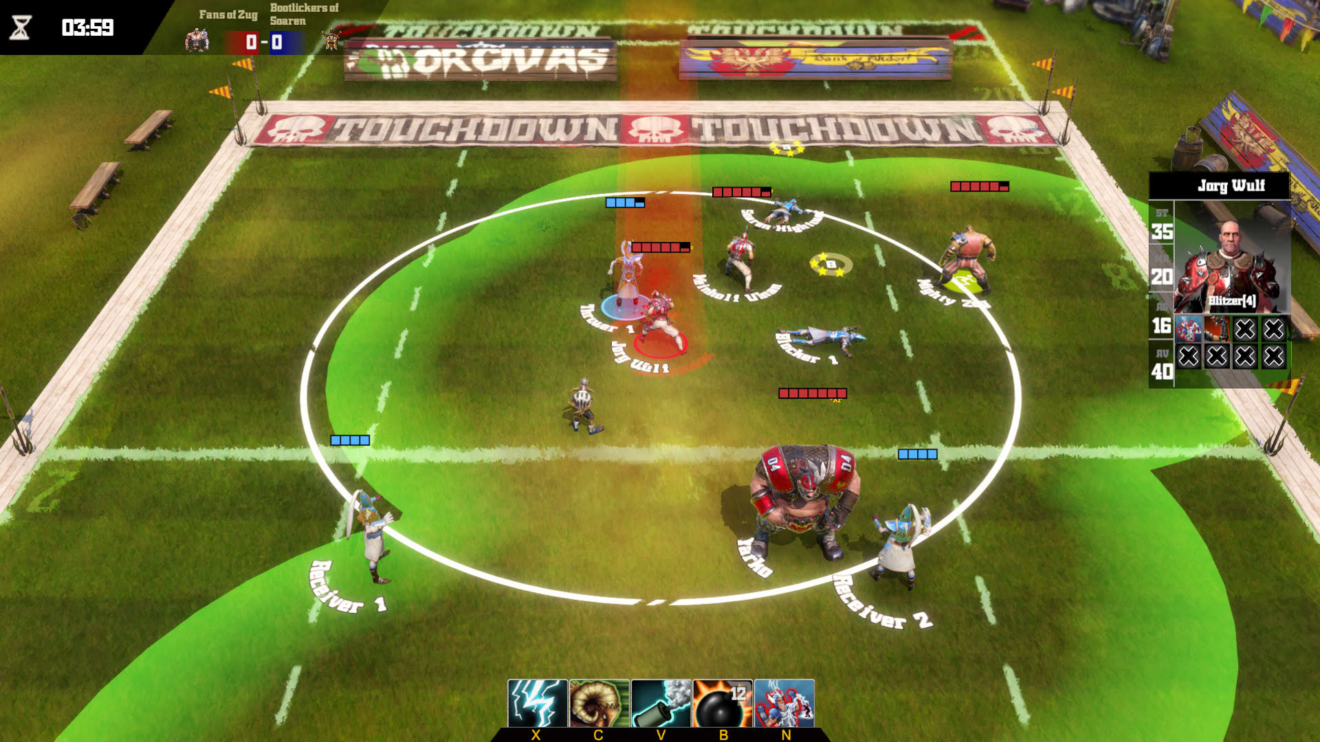 Screenshot for Blood Bowl: Death Zone
