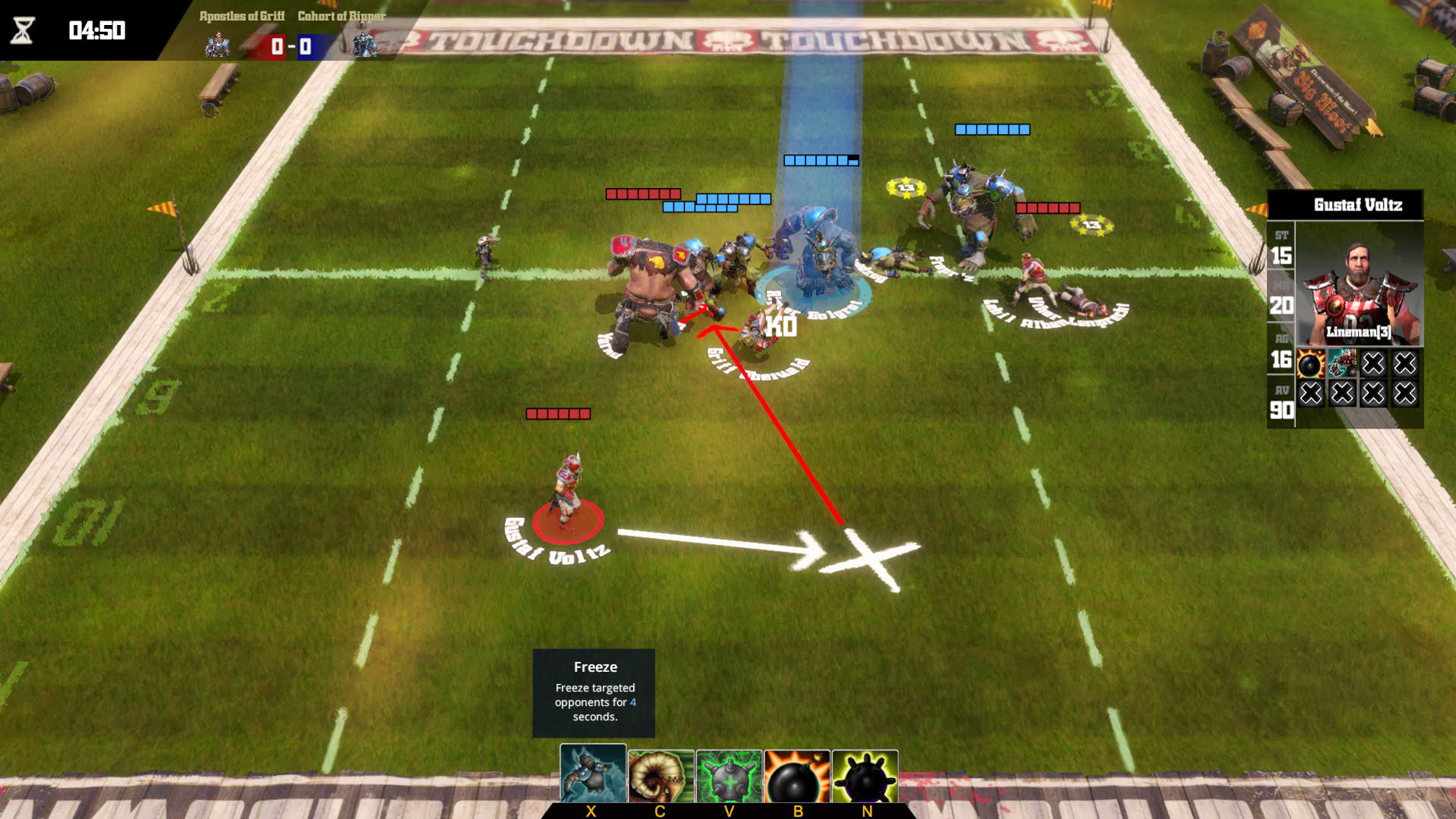 Screenshot for Blood Bowl: Death Zone