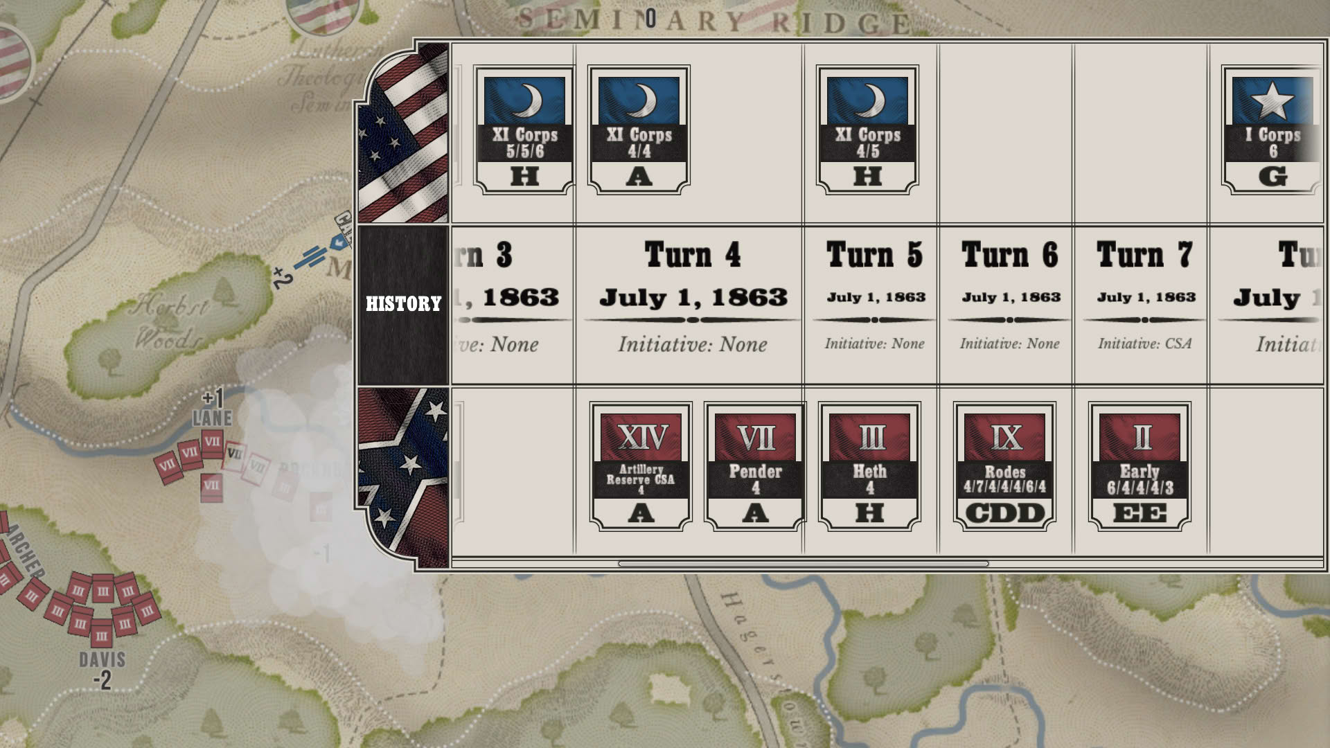 Screenshot for Gettysburg: the Tide Turns