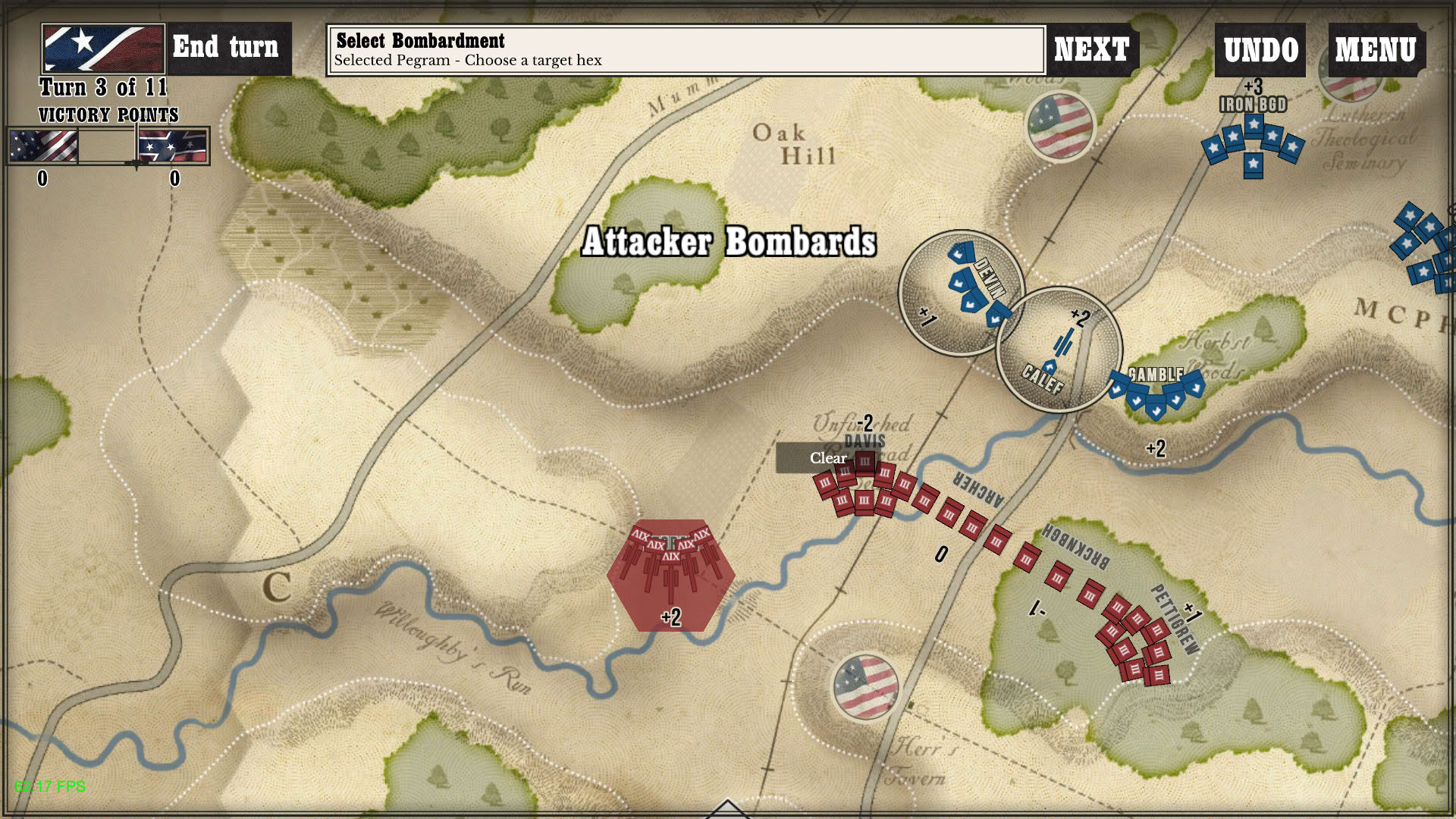 Screenshot for Gettysburg: the Tide Turns