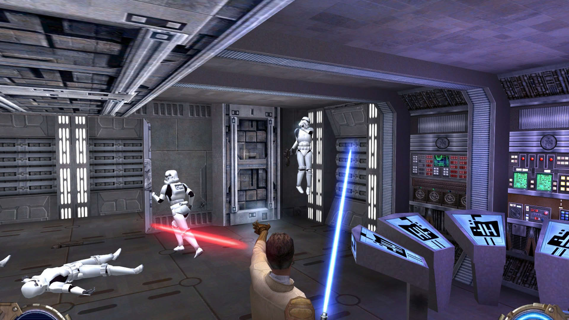 Screenshot for Star Wars: Jedi Knight II - Jedi Outcast