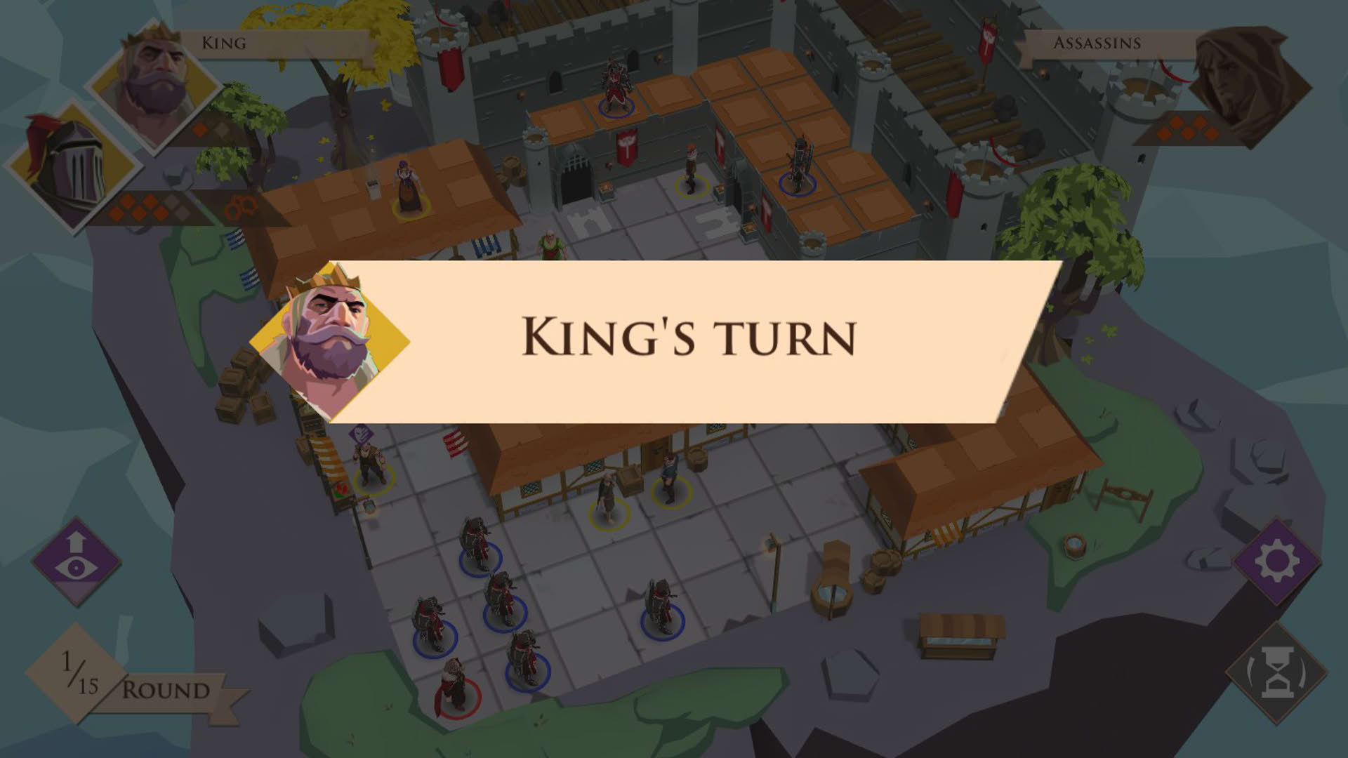Screenshot for King and Assassins: The Board Game