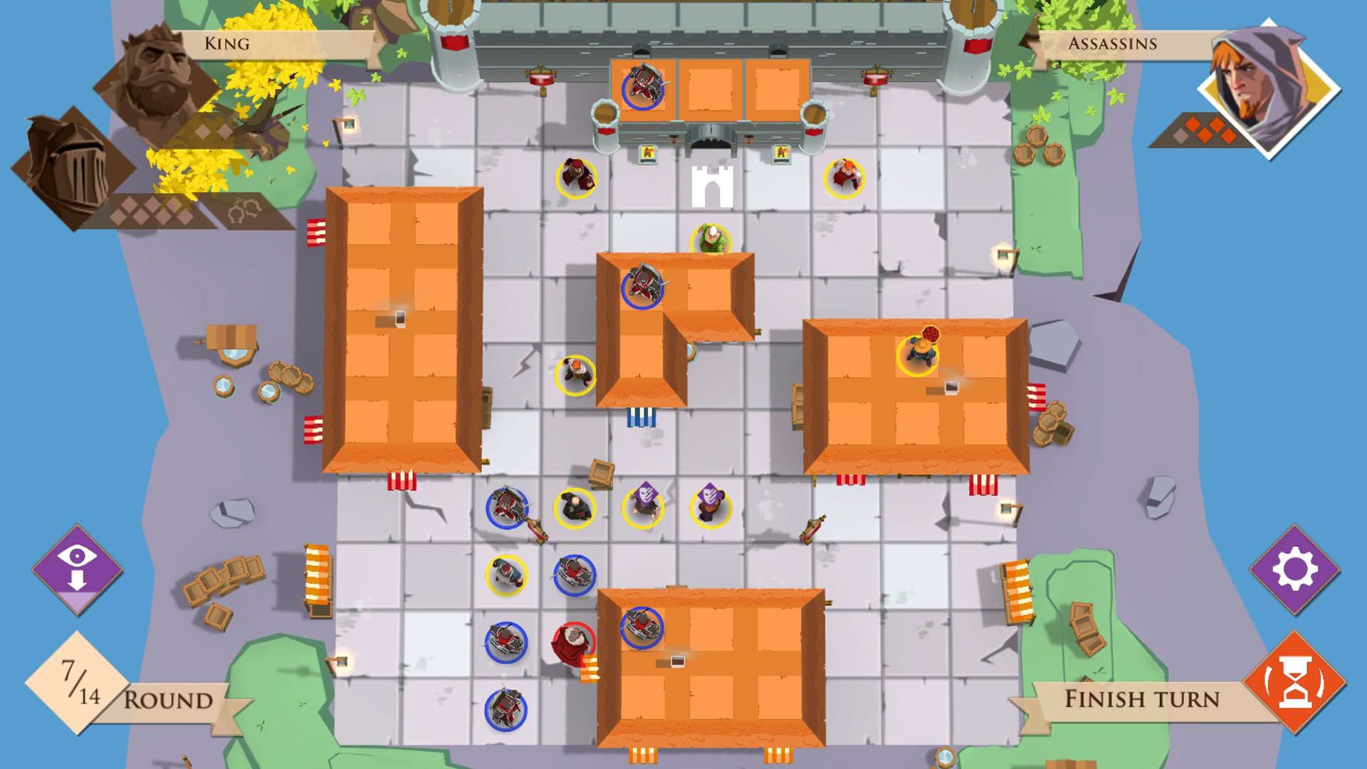 Screenshot for King and Assassins: The Board Game