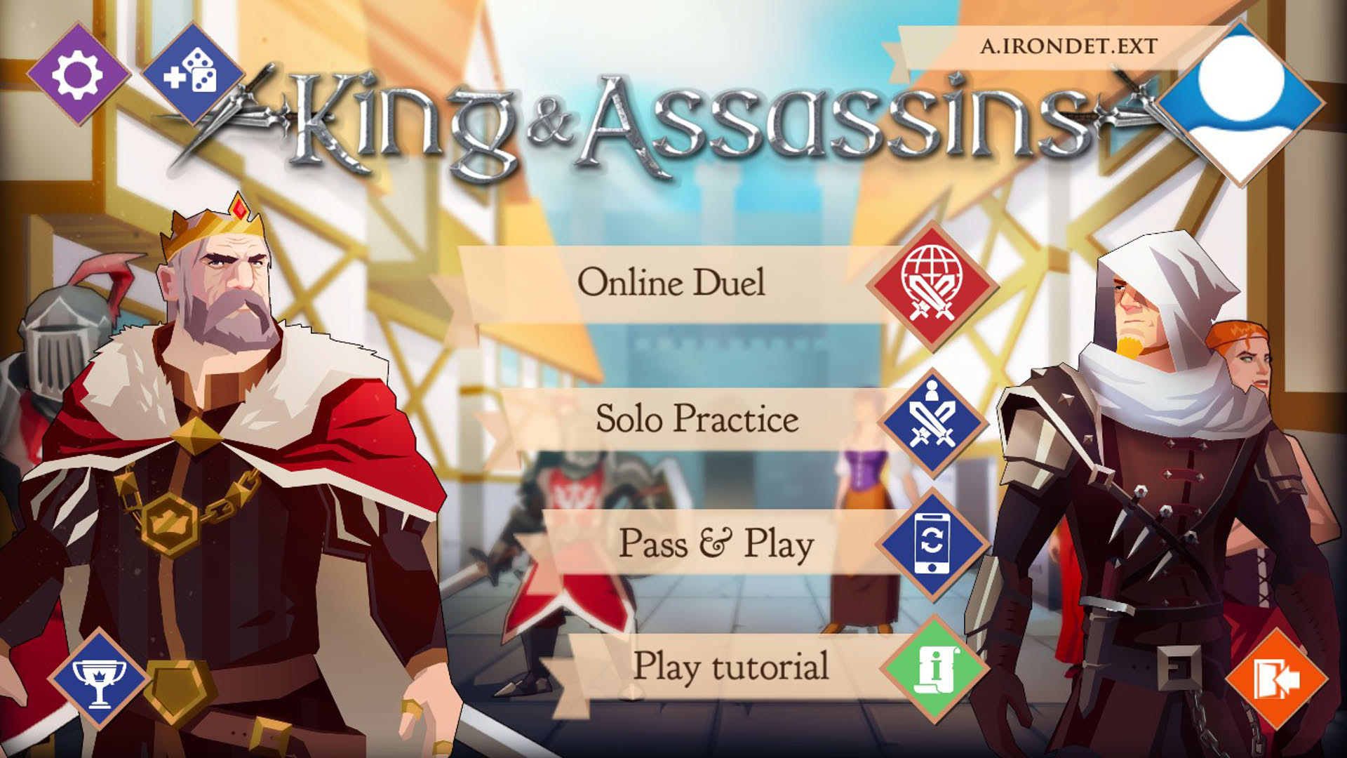 Screenshot for King and Assassins: The Board Game