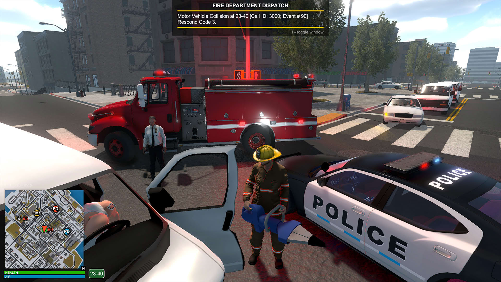 Screenshot for Flashing Lights: Police Fire EMS
