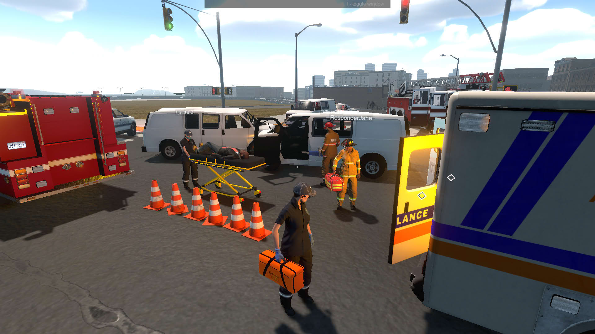 Screenshot for Flashing Lights: Police Fire EMS