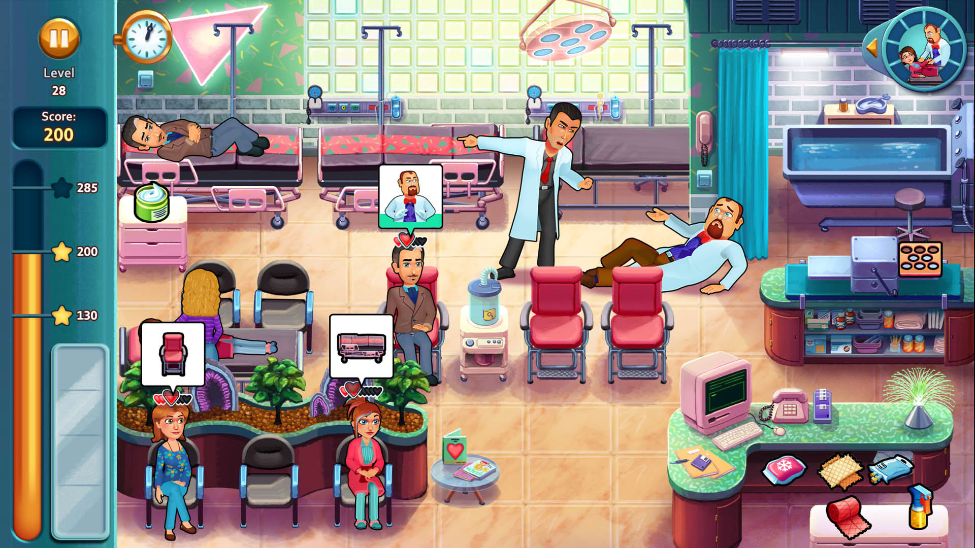 Screenshot for Heart's Medicine: Hospital Heat