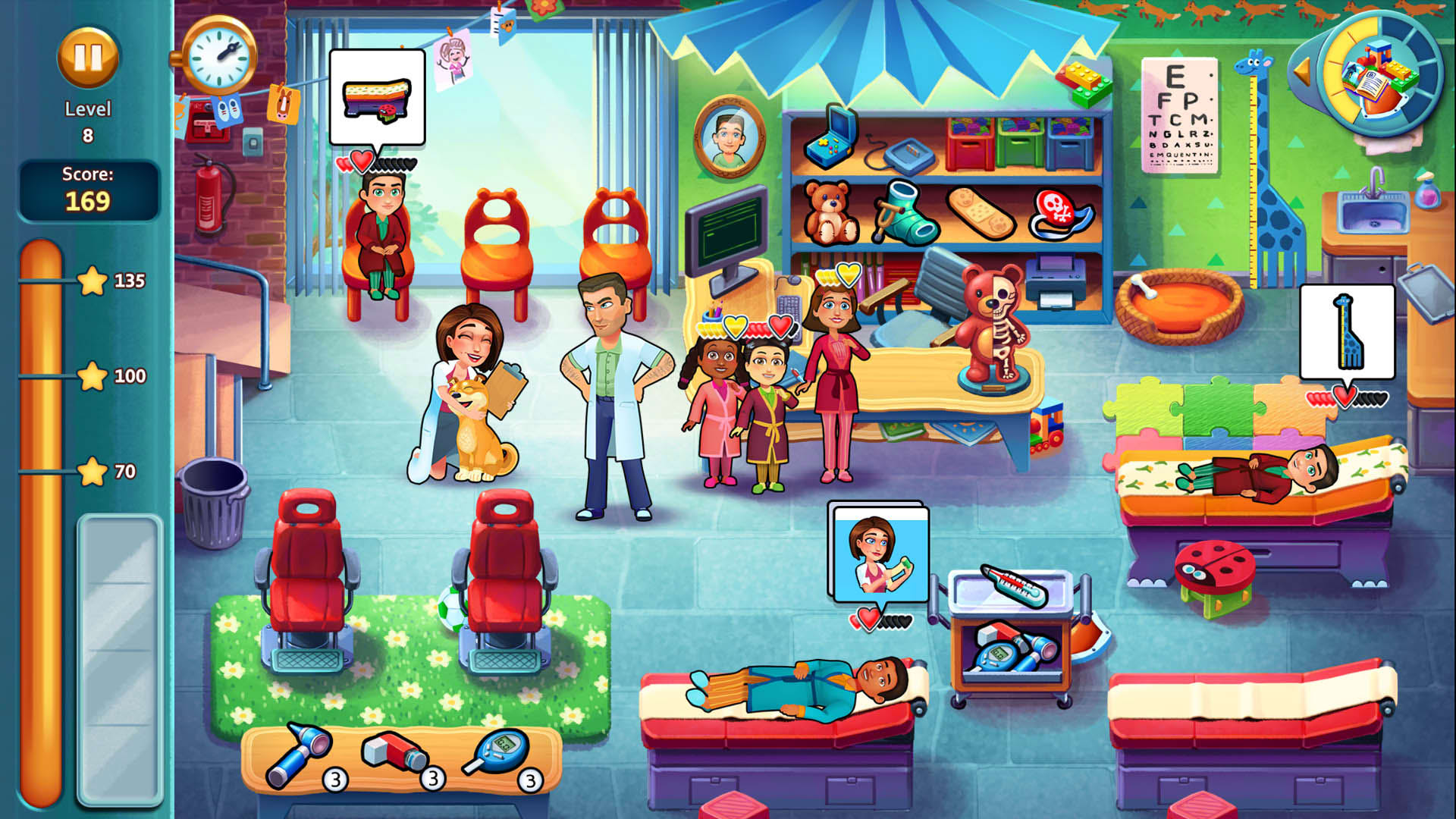 Screenshot for Heart's Medicine: Hospital Heat