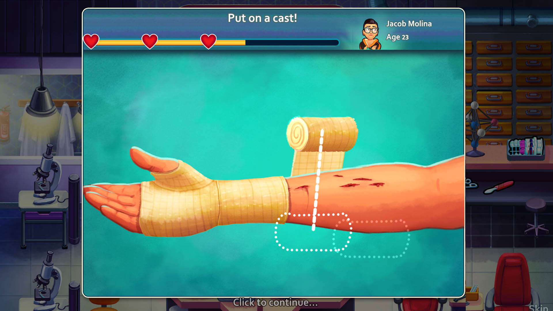 Screenshot for Heart's Medicine: Hospital Heat