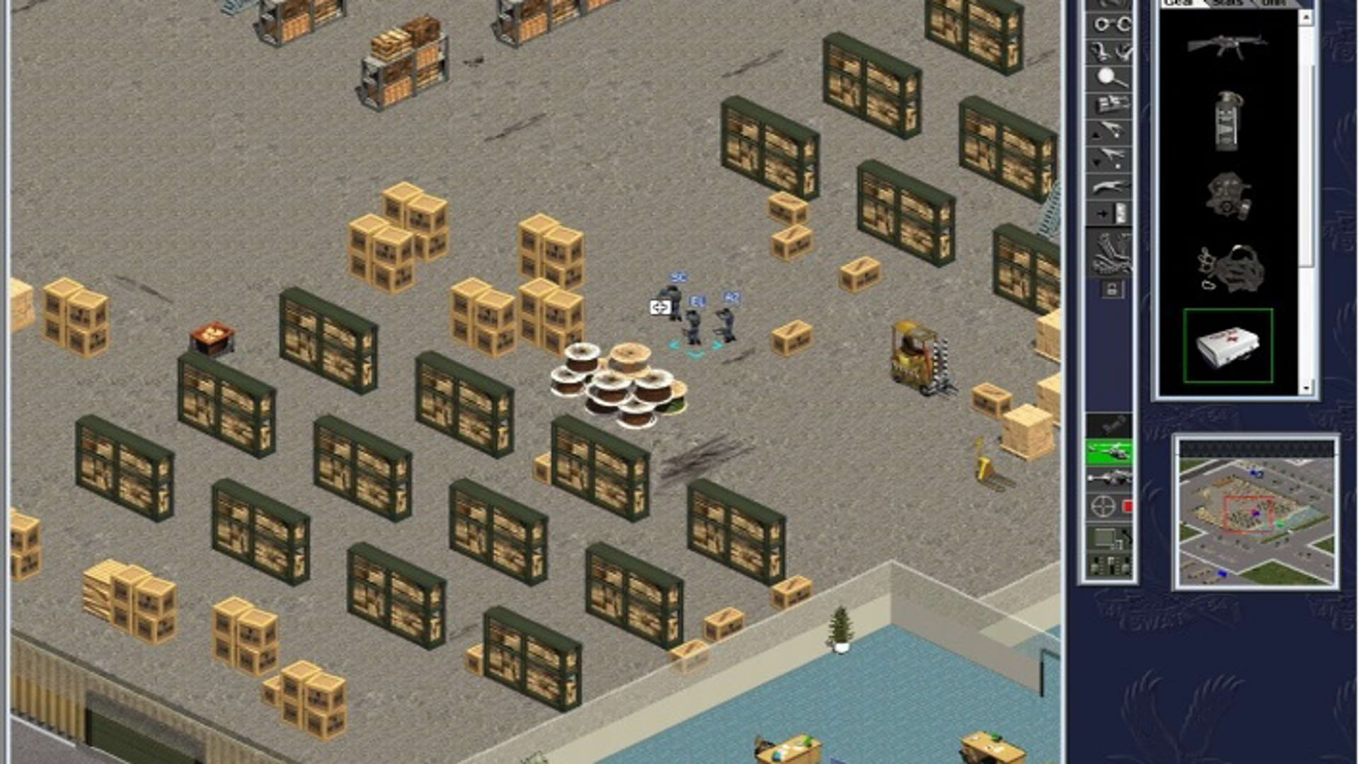 Screenshot for Police Quest: SWAT 2