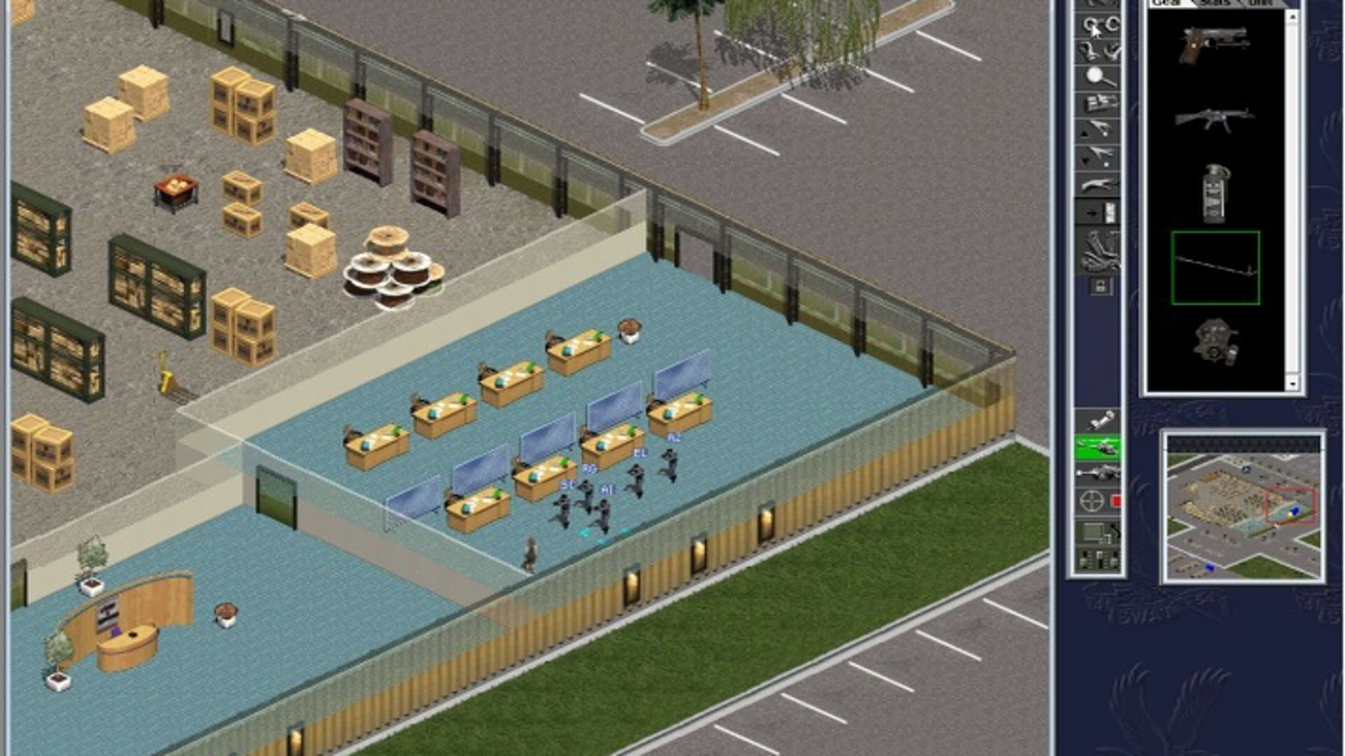 Screenshot for Police Quest: SWAT 2