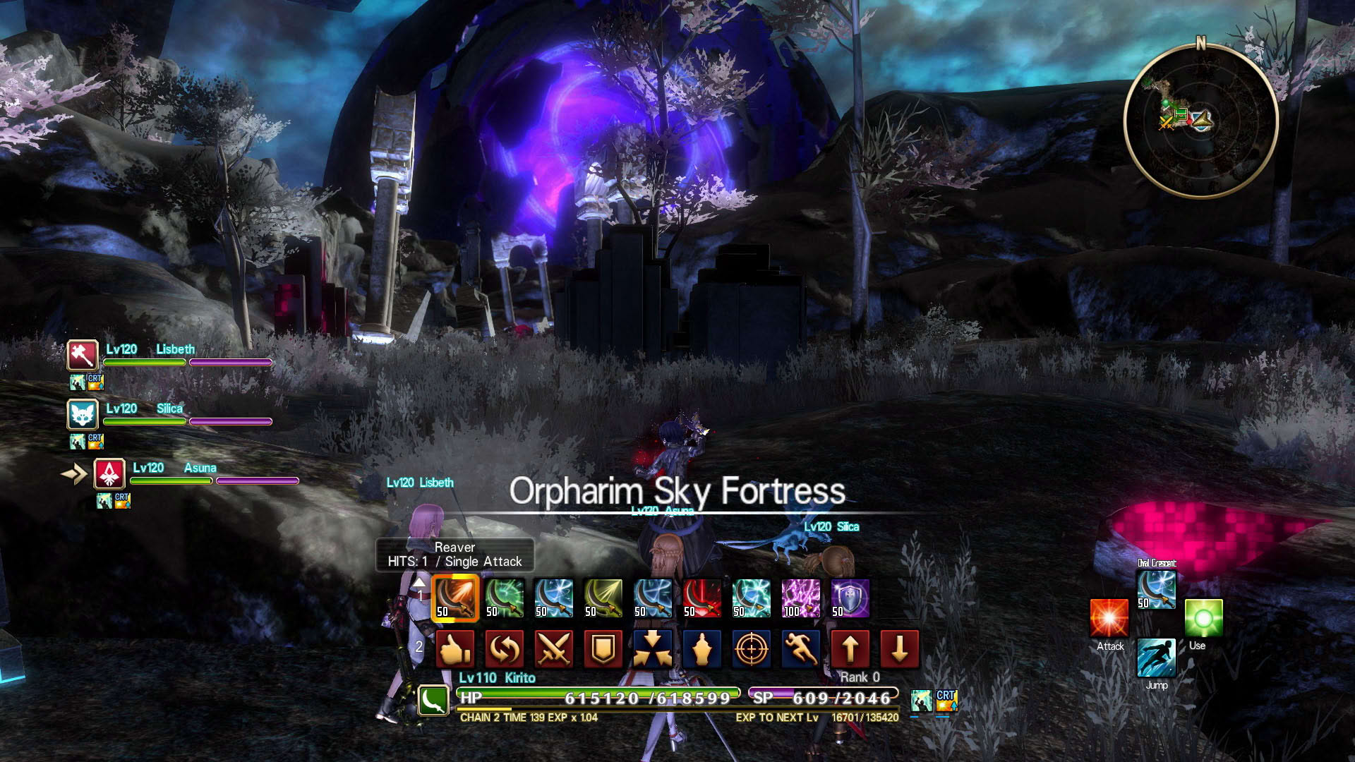 Screenshot for Sword Art Online: Hollow Realization