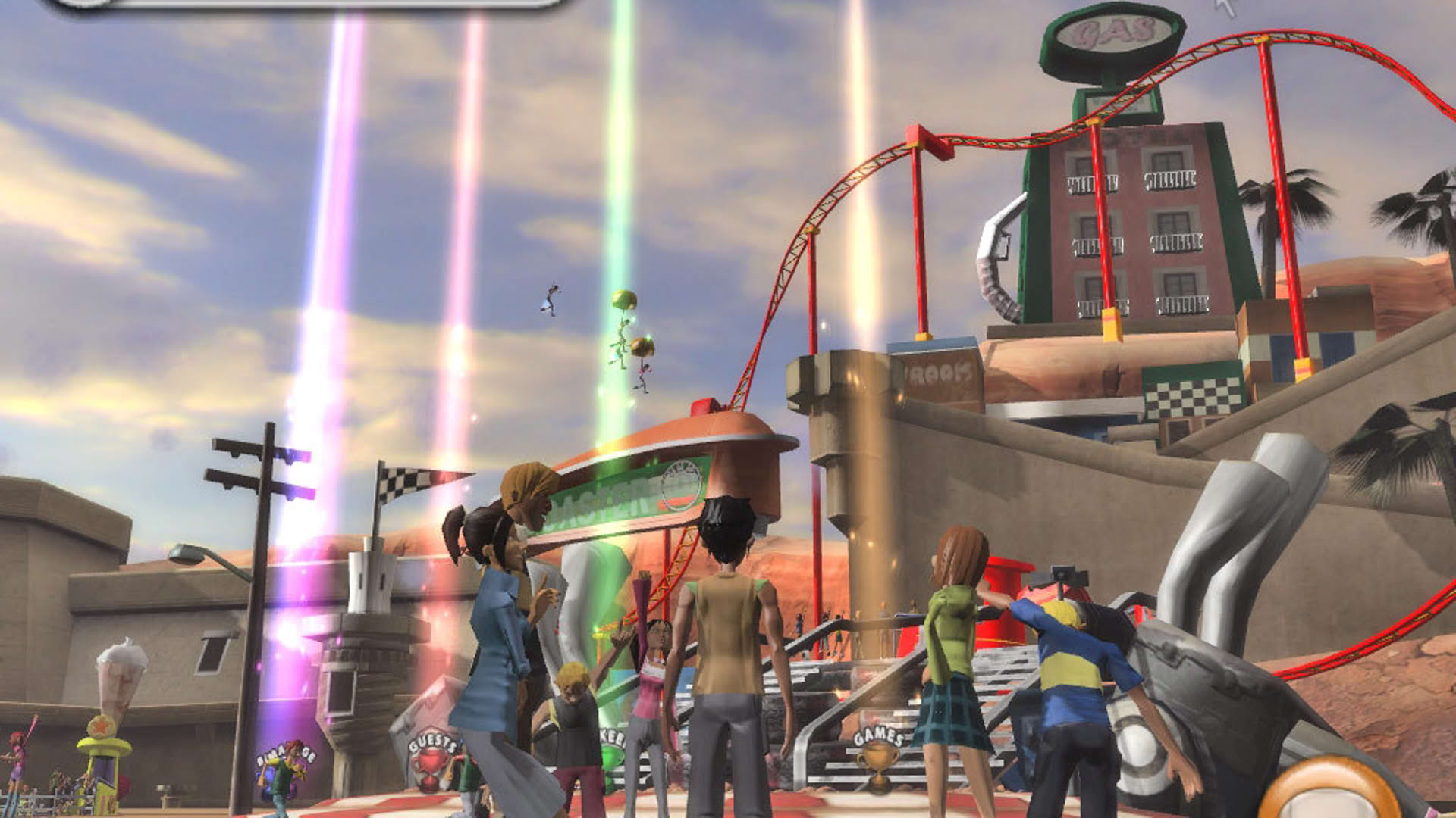 Screenshot for Thrillville: Off the Rails