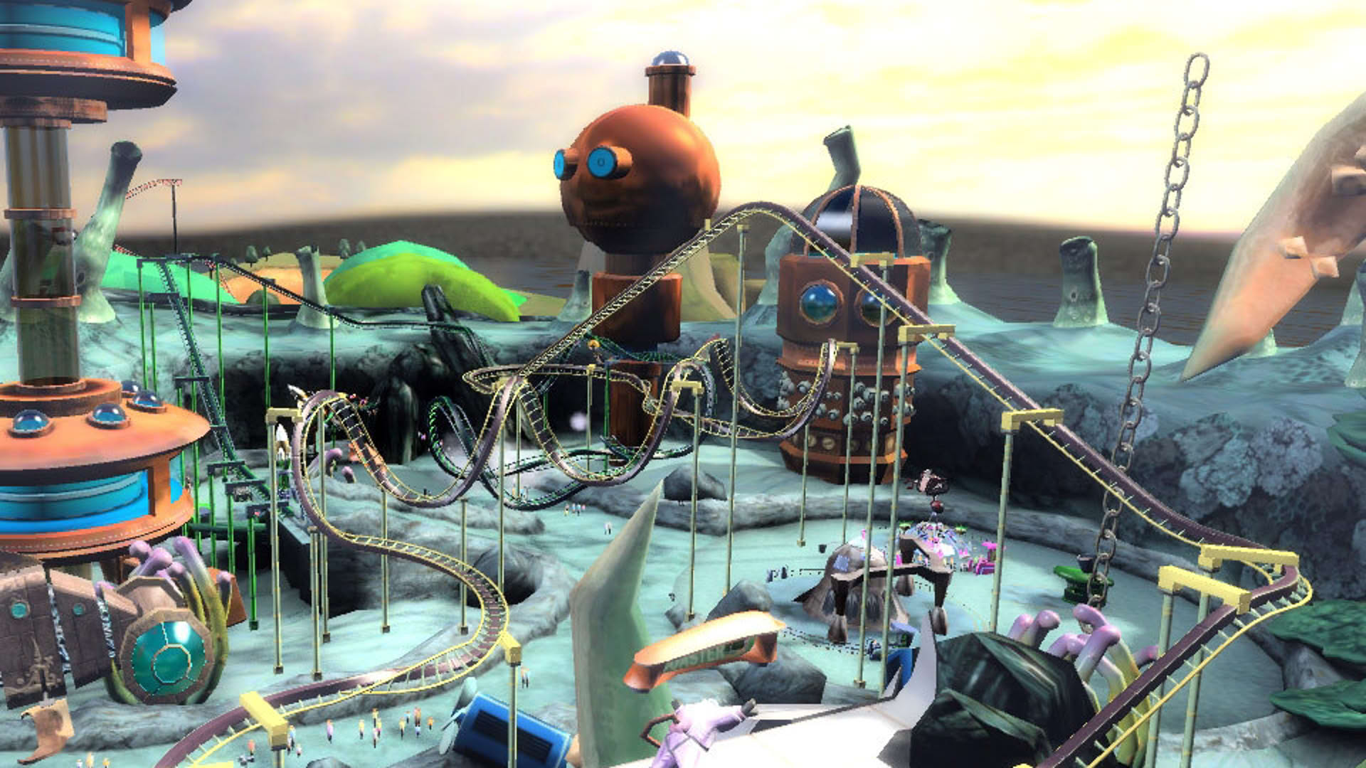 Screenshot for Thrillville: Off the Rails