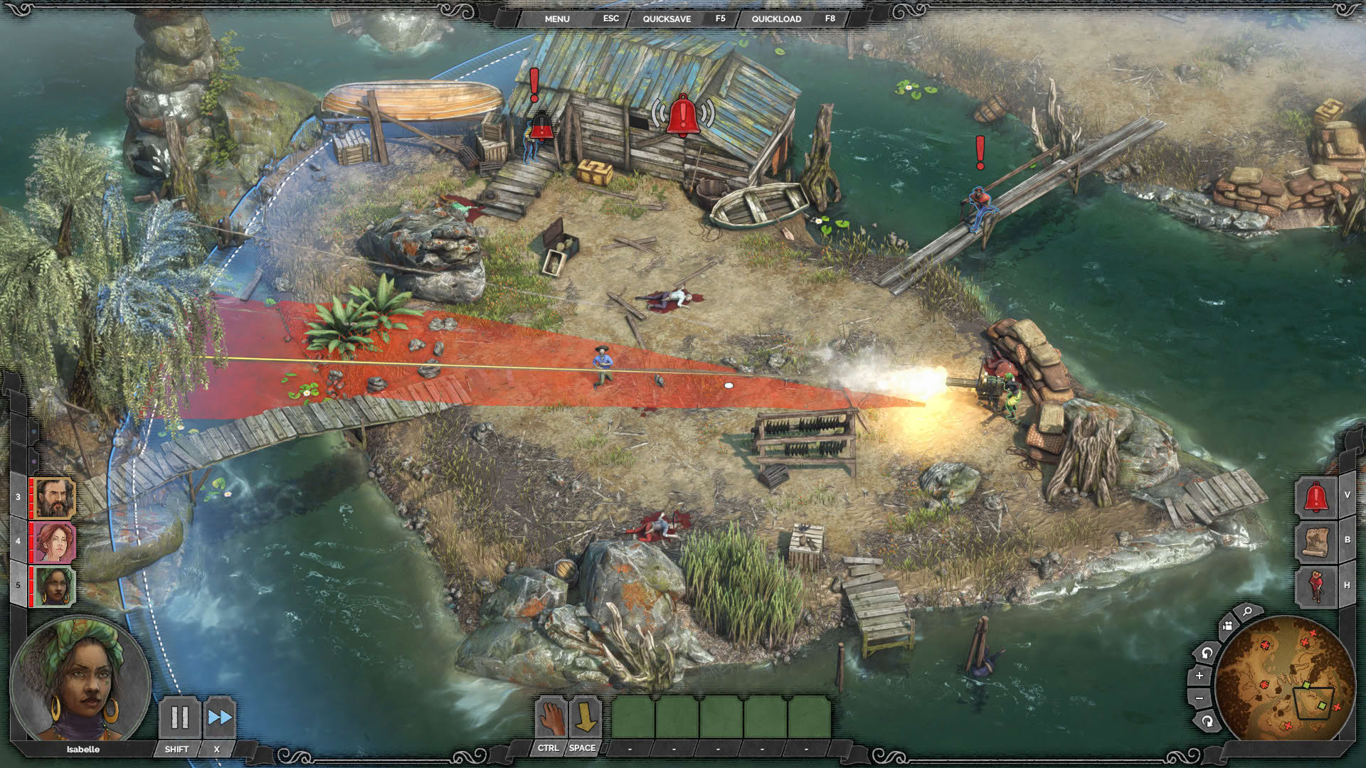 Screenshot for Desperados III