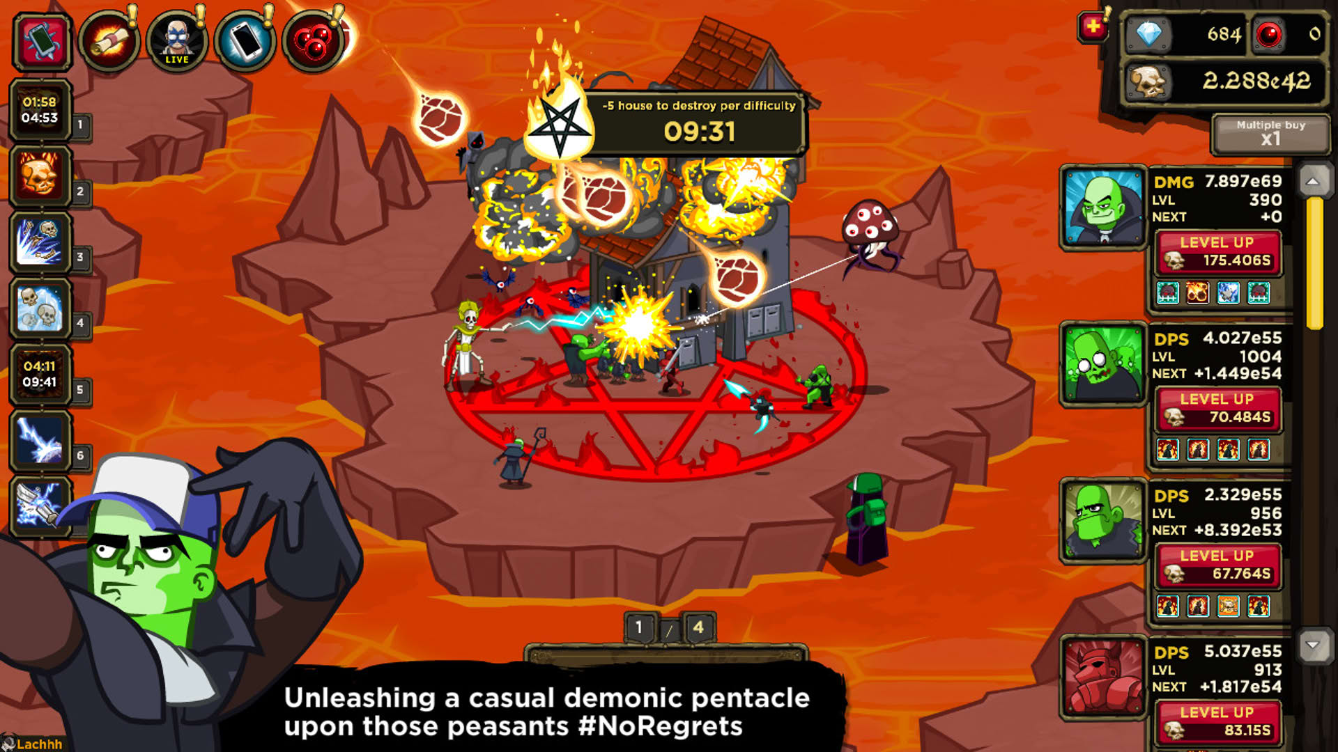 Screenshot for Zombidle: Remonstered