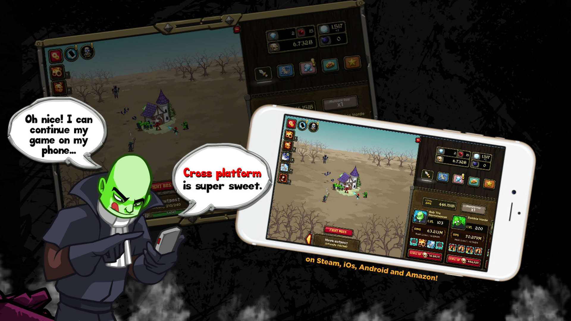 Screenshot for Zombidle: Remonstered