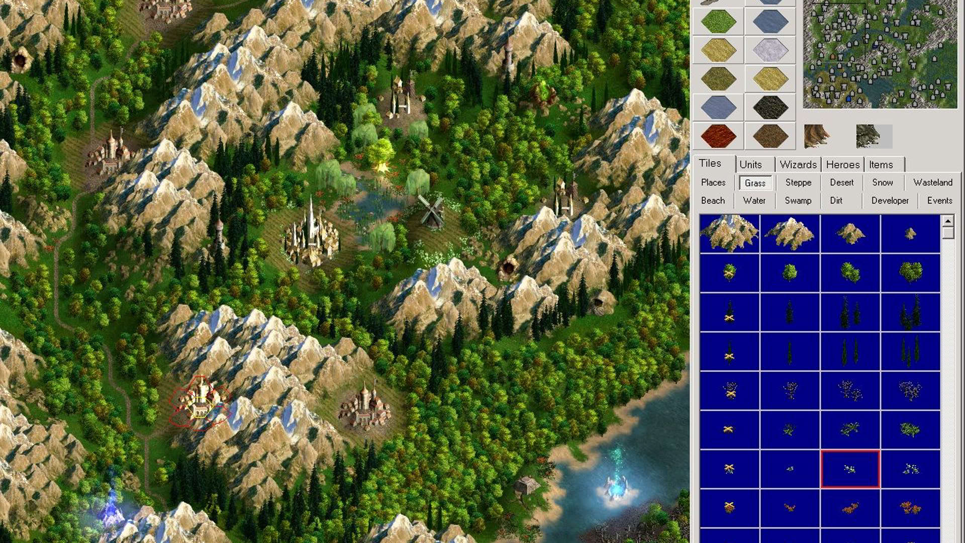 Screenshot for Age of Wonders II: The Wizard's Throne