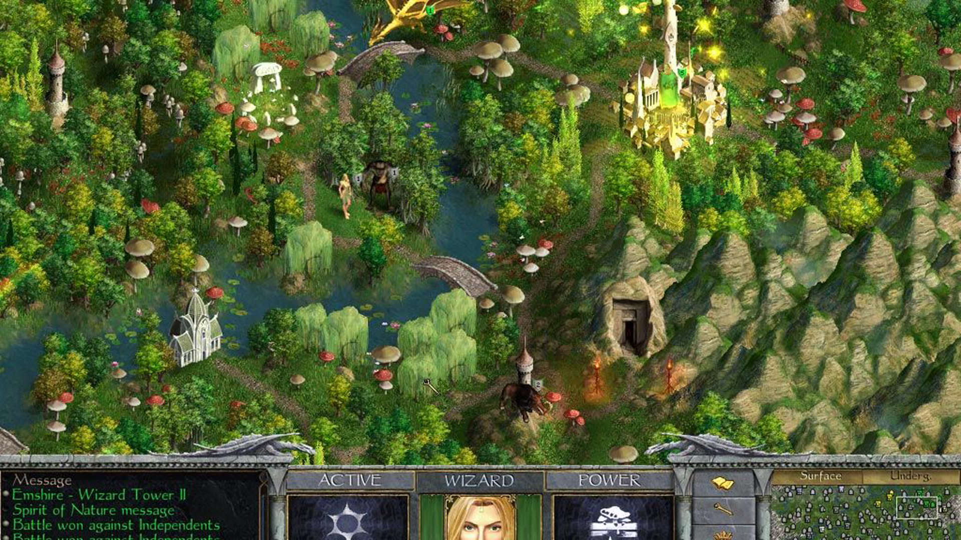 Screenshot for Age of Wonders: Shadow Magic