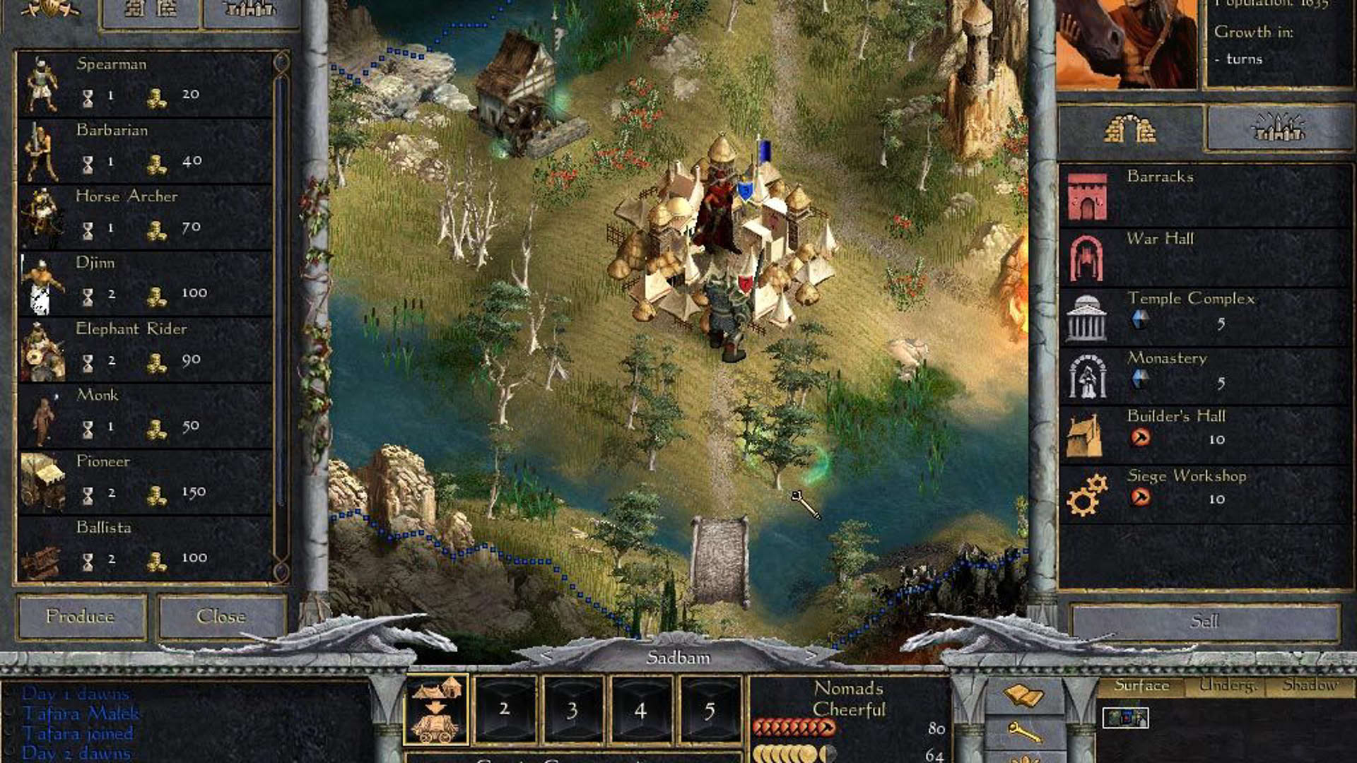 Screenshot for Age of Wonders: Shadow Magic