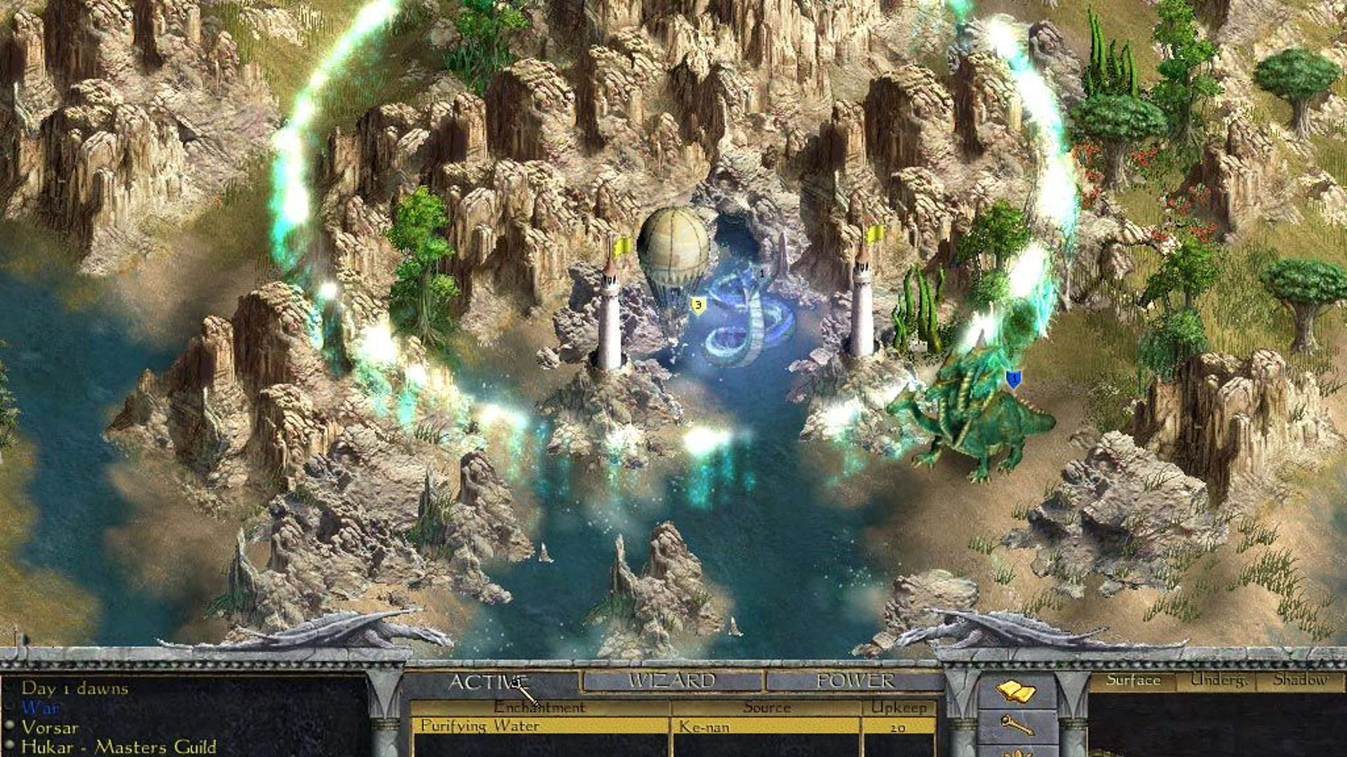 Screenshot for Age of Wonders: Shadow Magic
