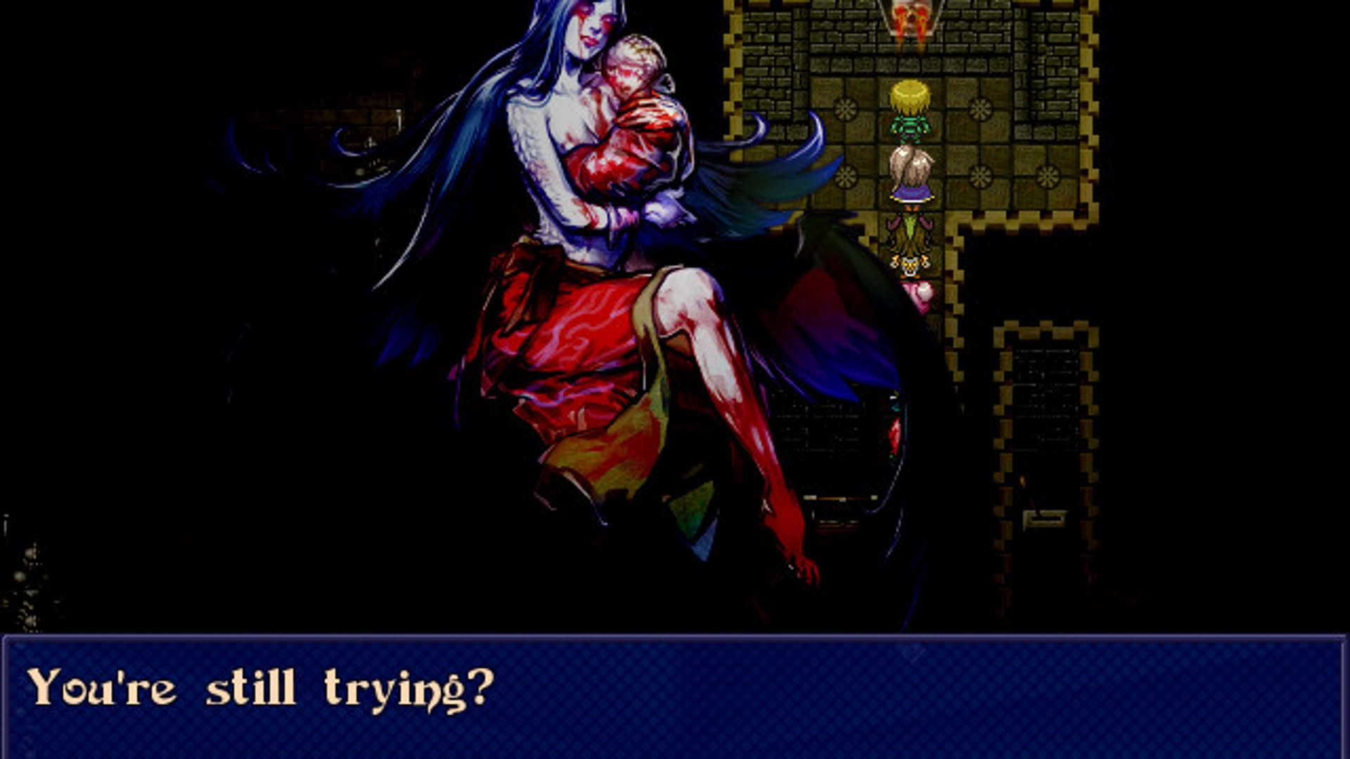Screenshot for A Plunge into Darkness