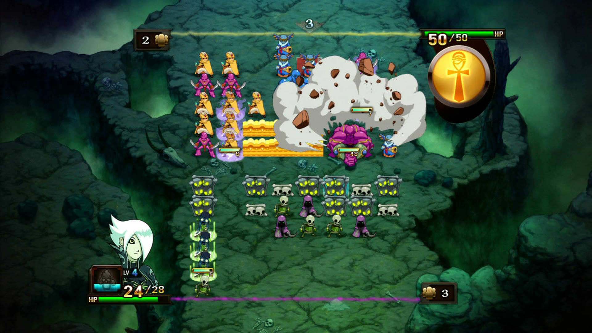 Screenshot for Might & Magic: Clash of Heroes