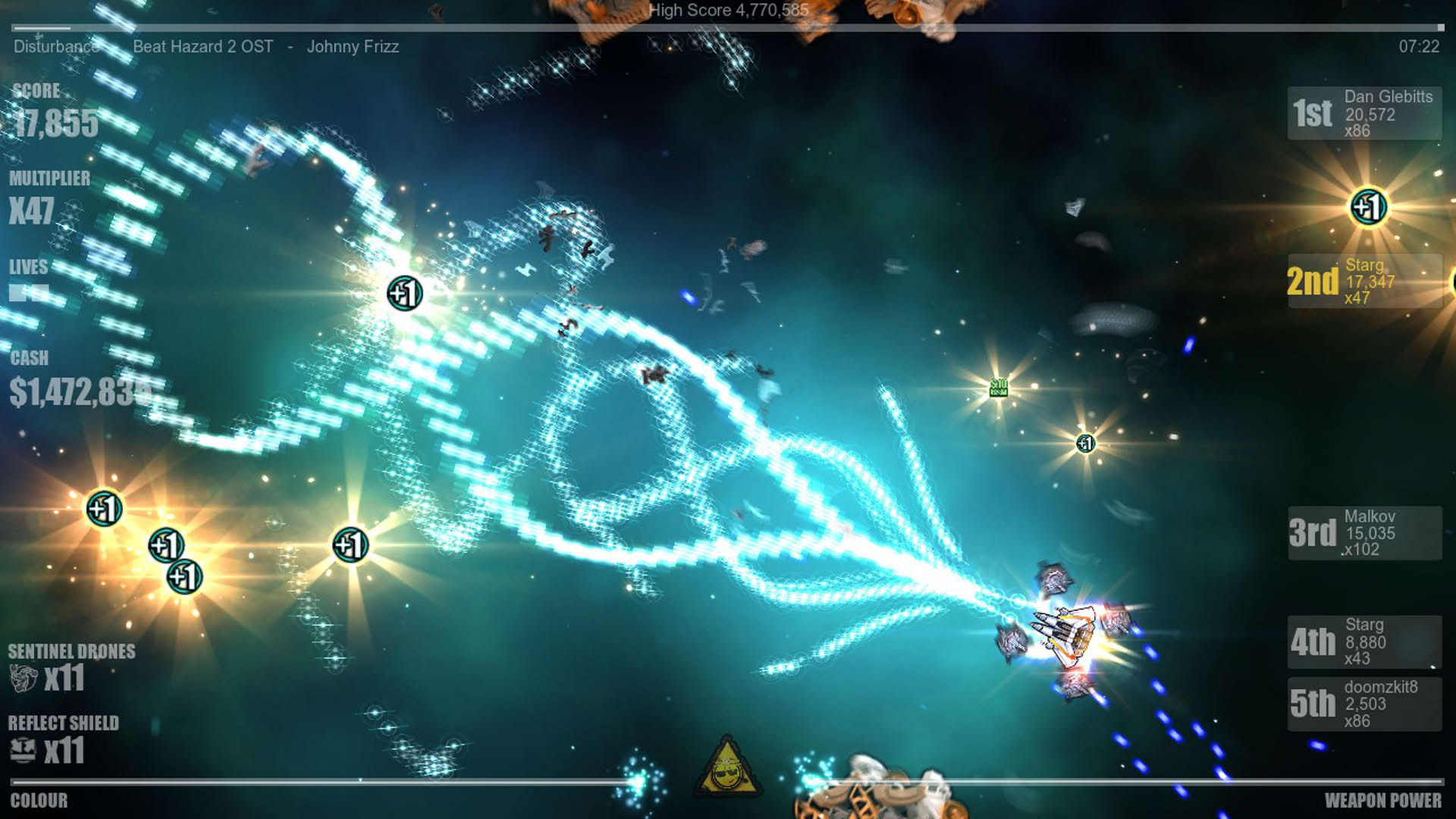 Screenshot for Beat Hazard 2