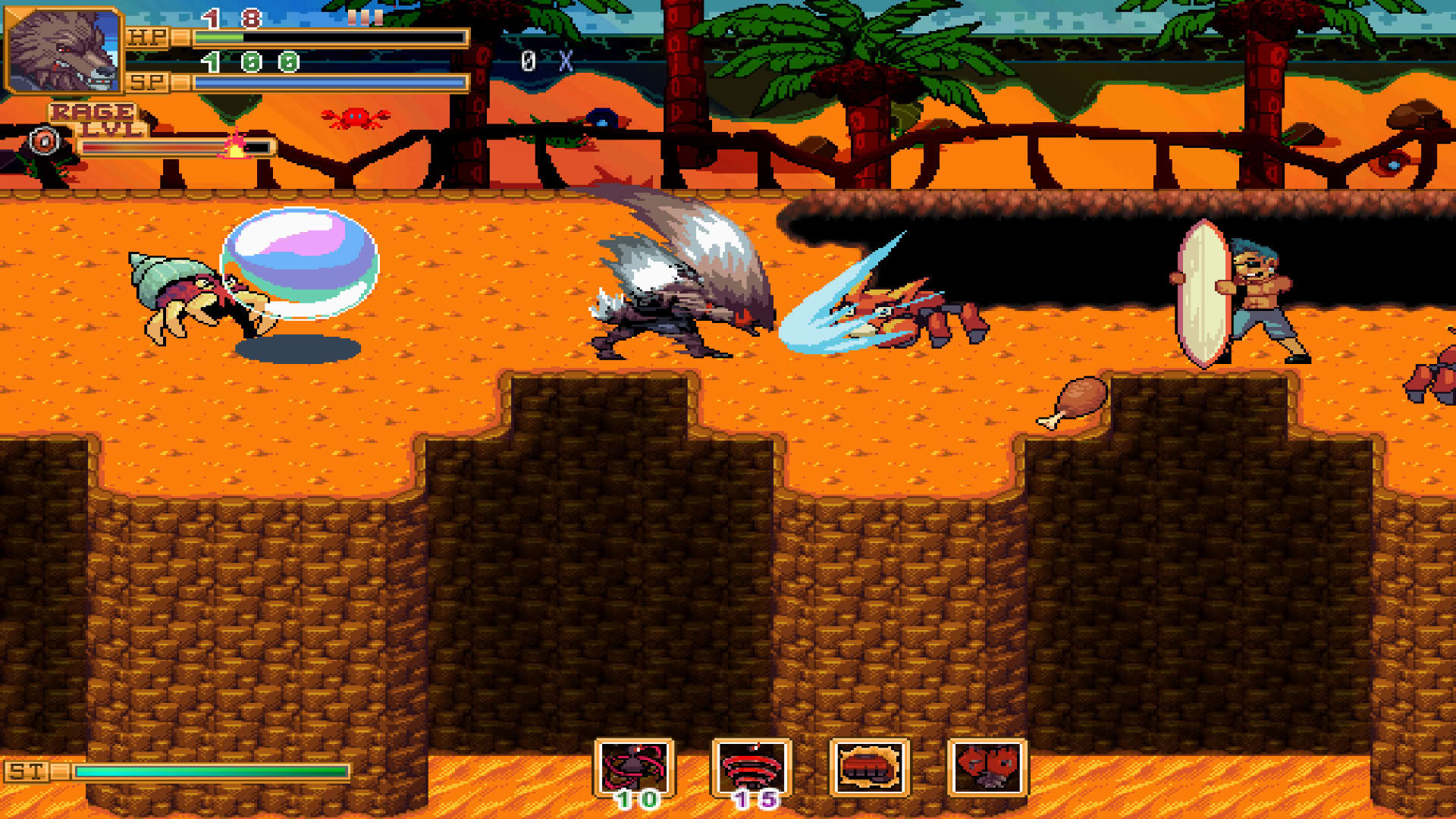Screenshot for Wolf's Fury