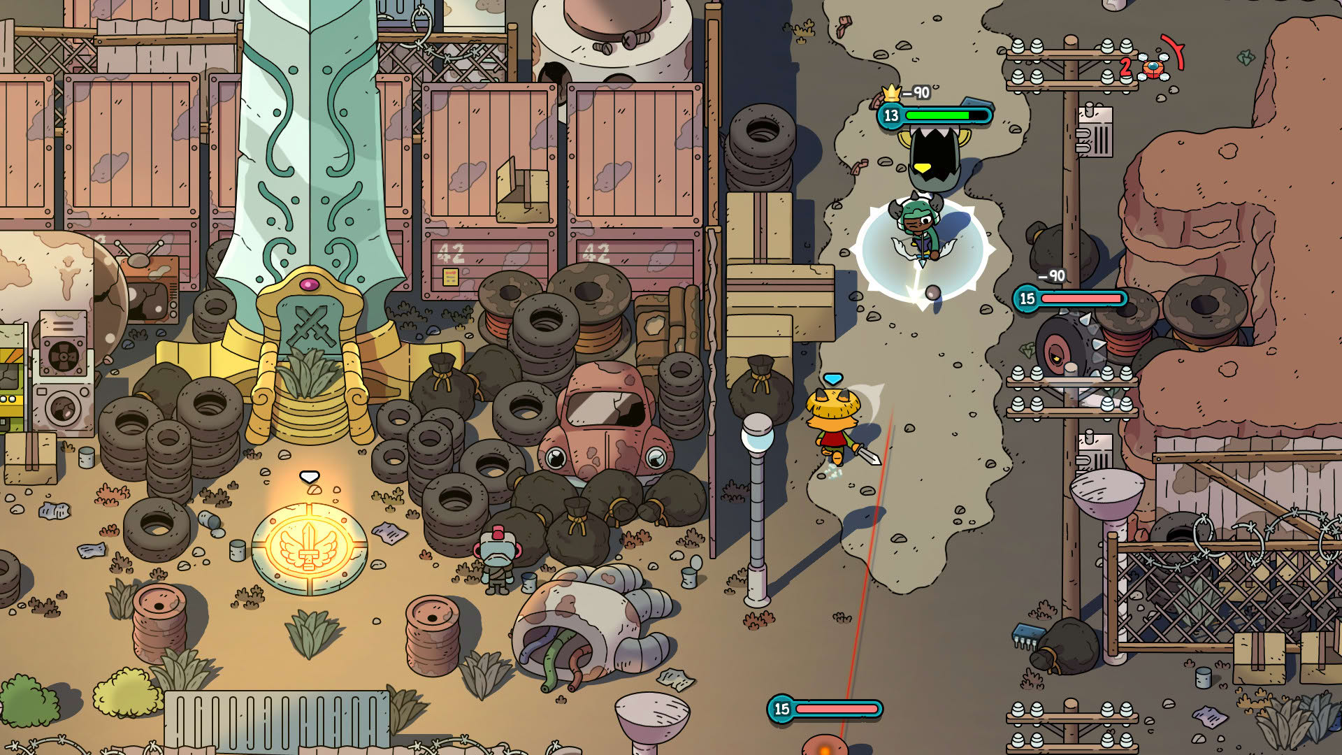 Screenshot for The Swords of Ditto