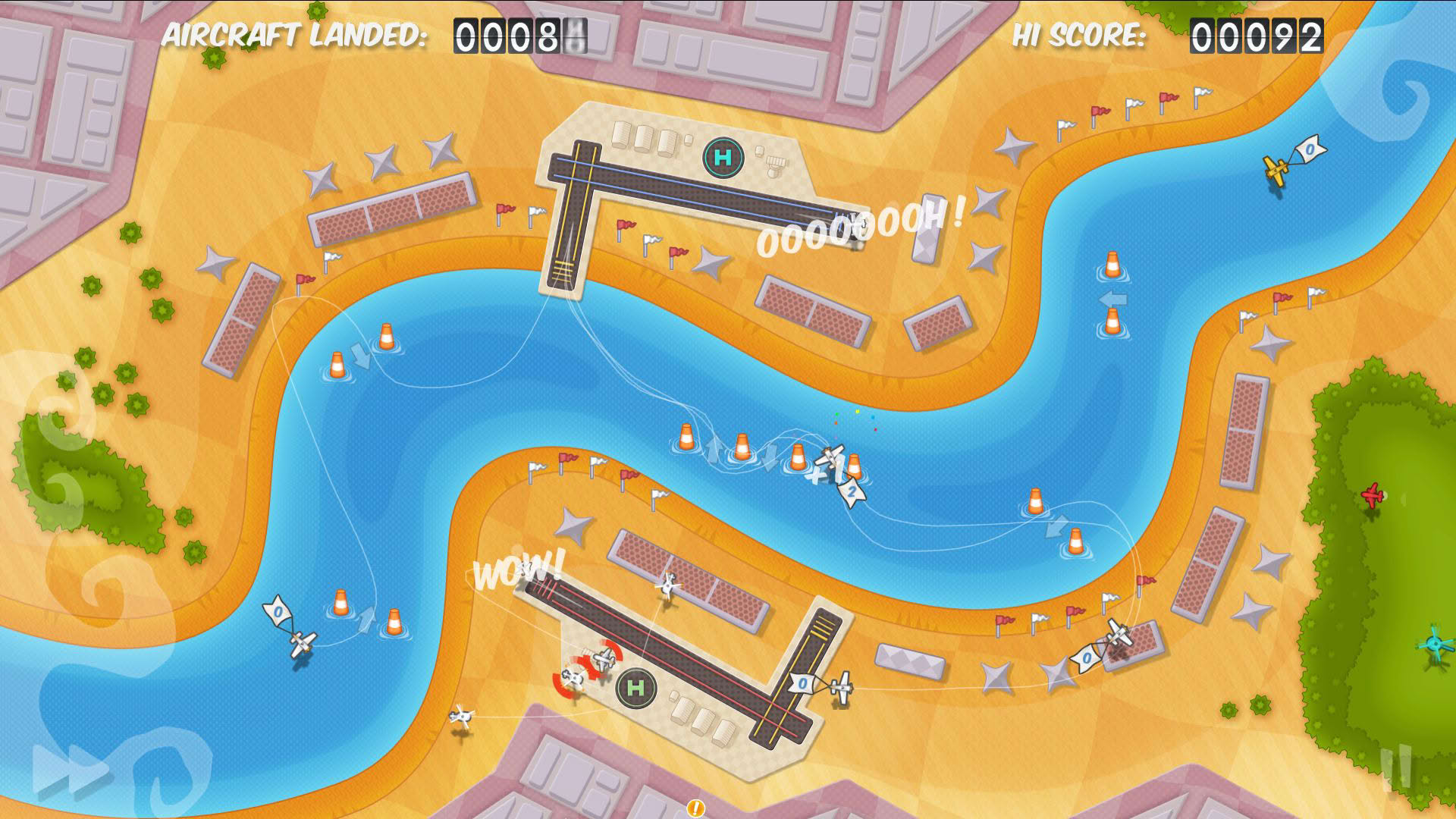 Screenshot for Flight Control HD