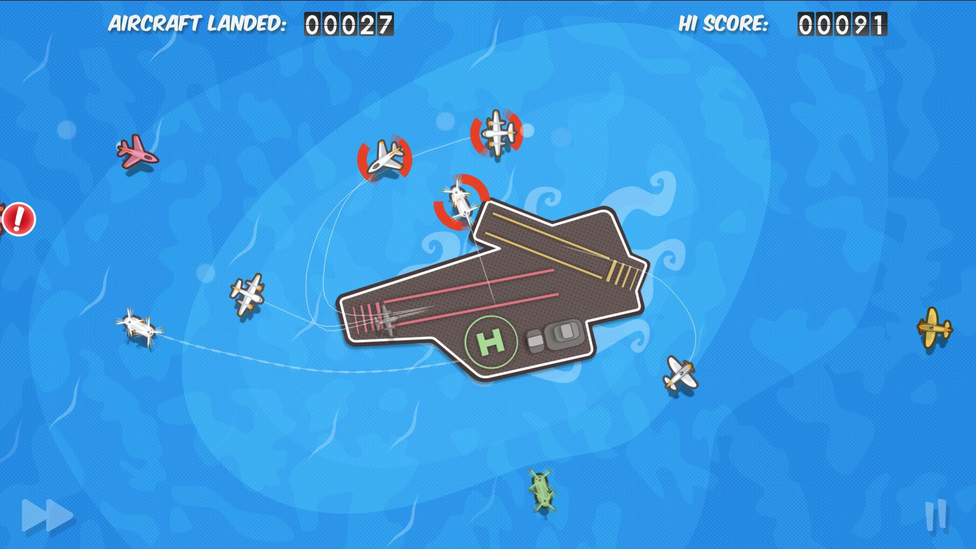 Screenshot for Flight Control HD