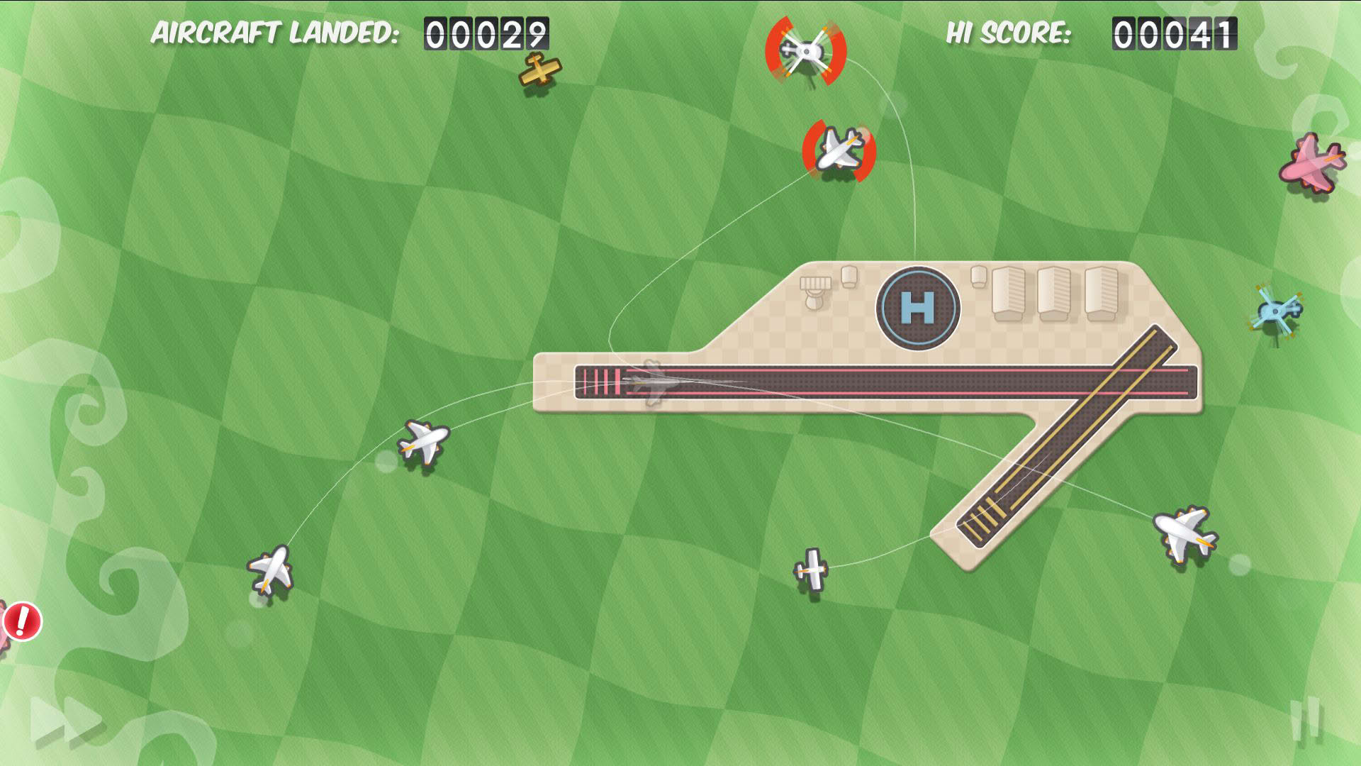 Screenshot for Flight Control HD