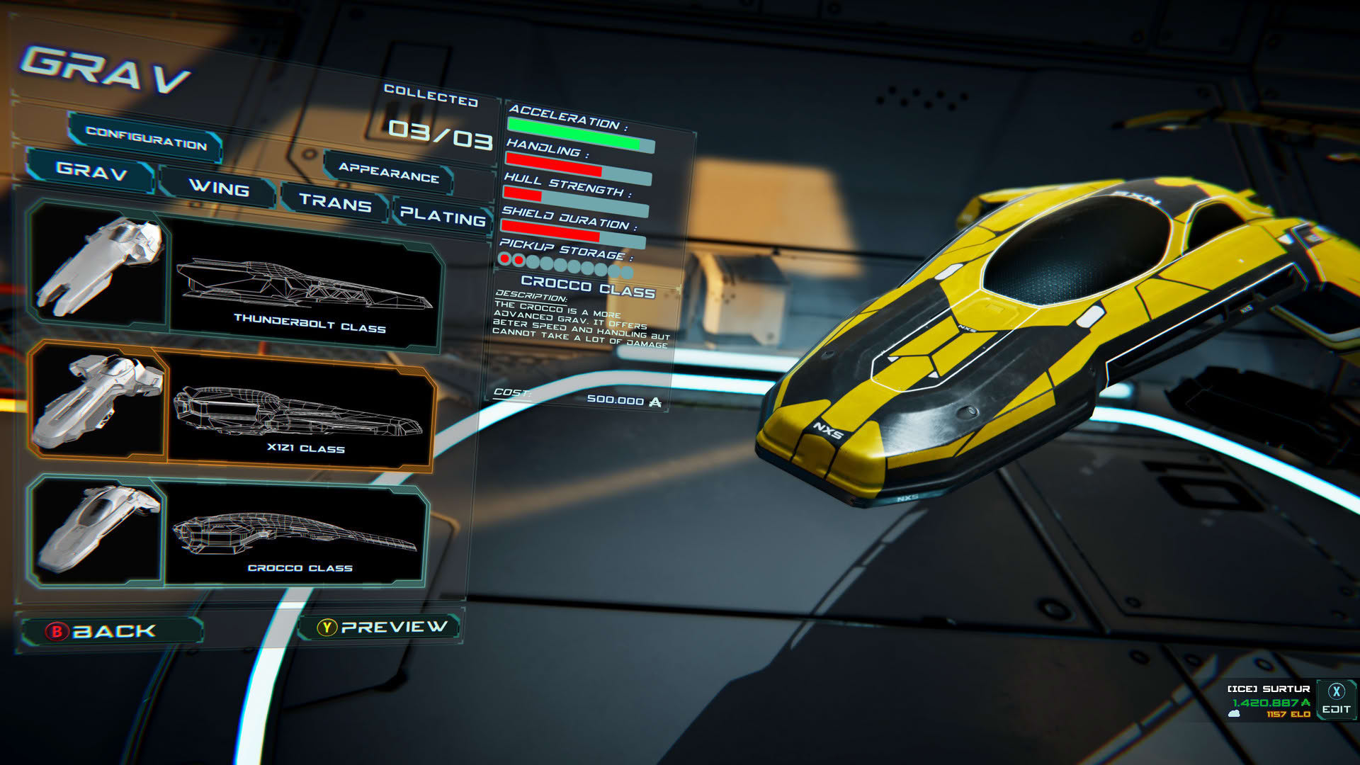 Screenshot for Antigraviator