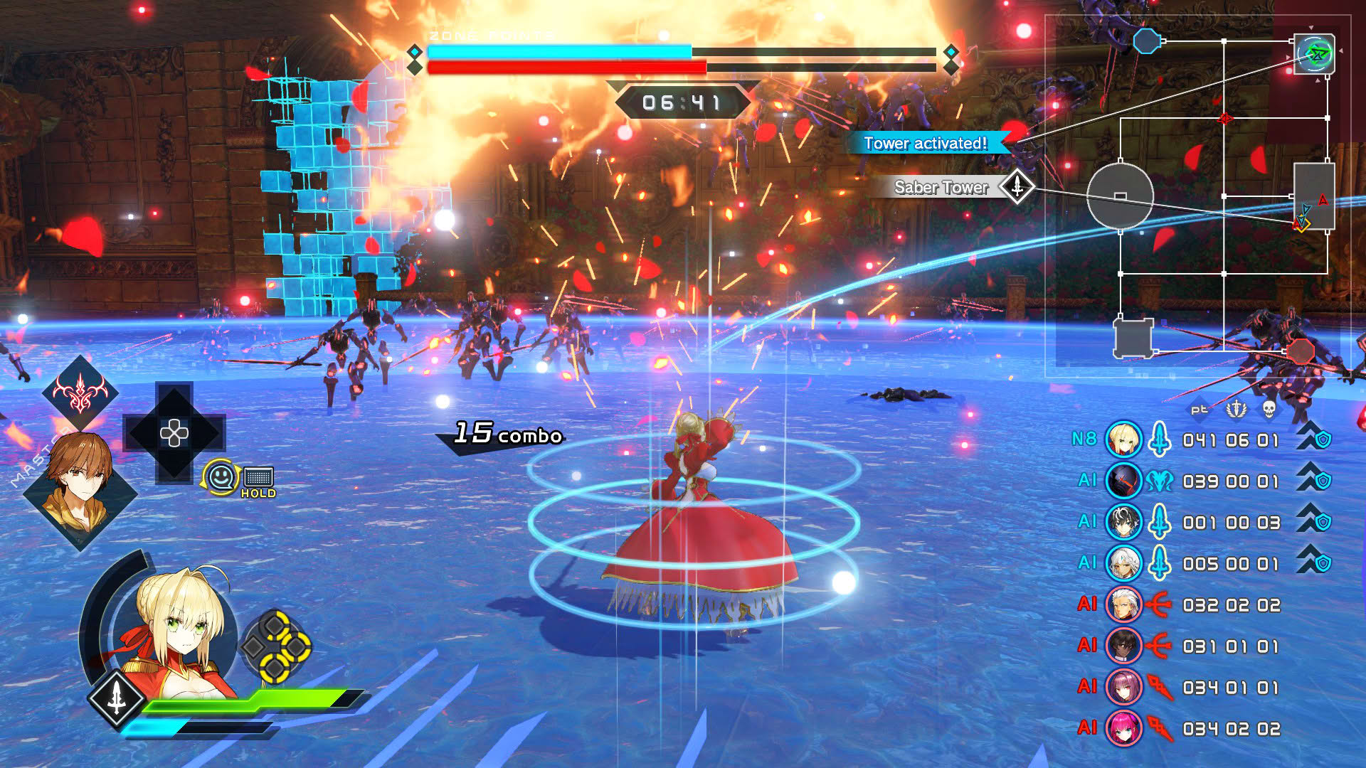 Screenshot for Fate/Extella Link