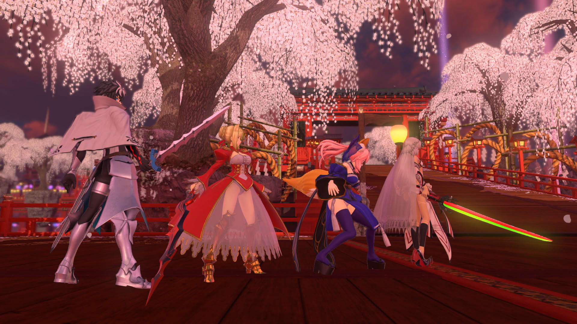 Screenshot for Fate/Extella Link