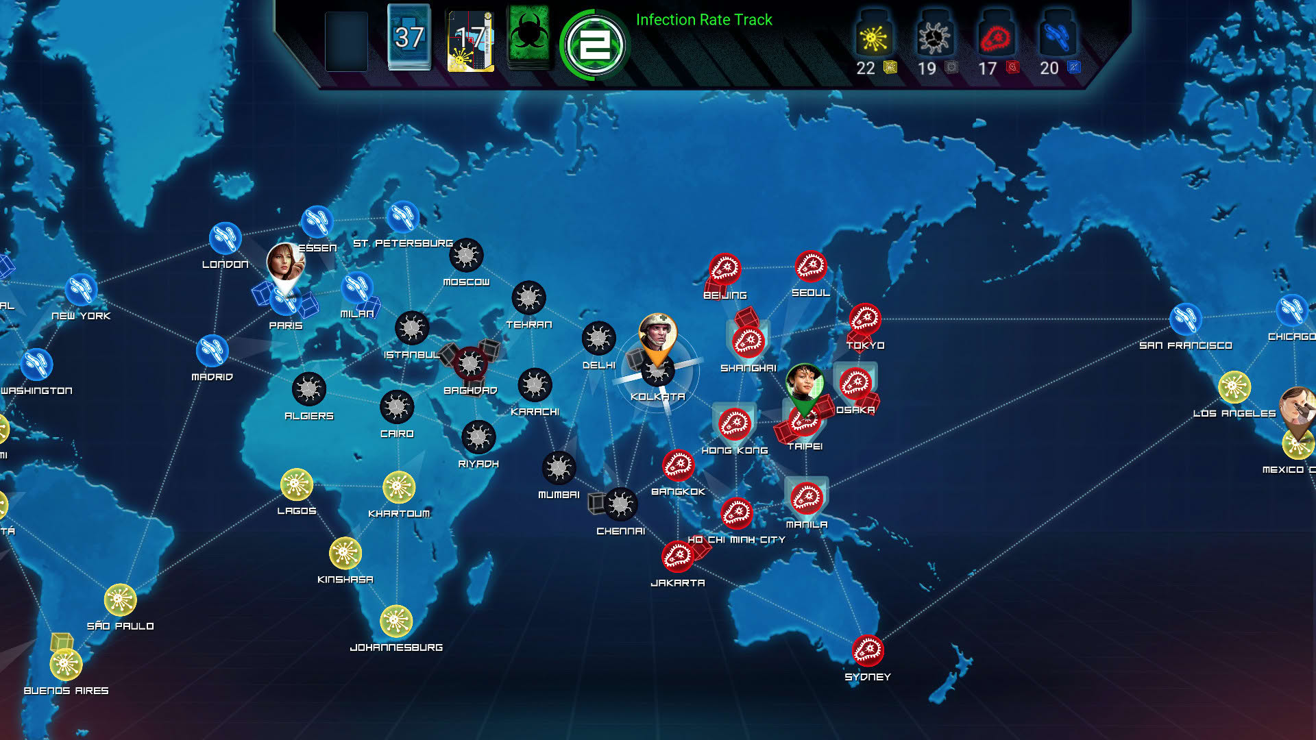 Screenshot for Pandemic: The Board Game