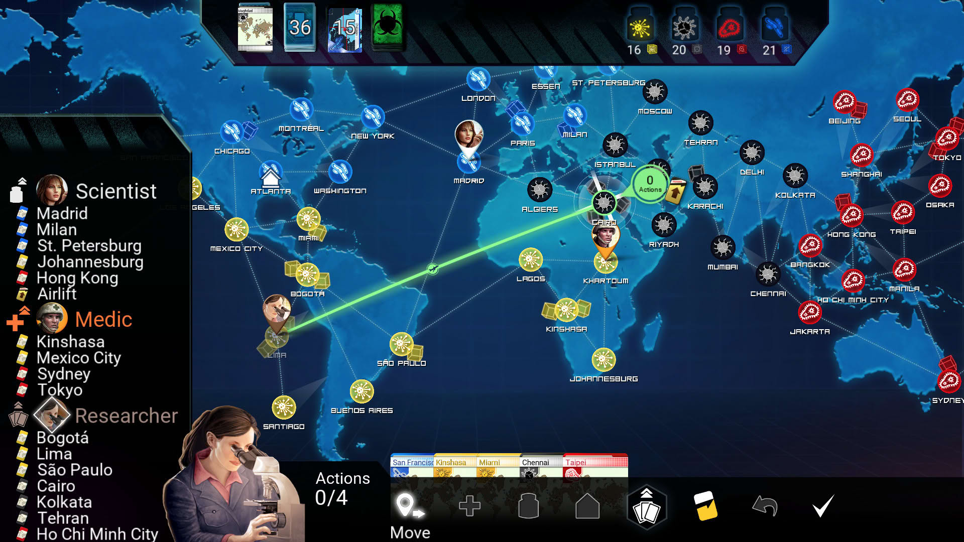 Screenshot for Pandemic: The Board Game