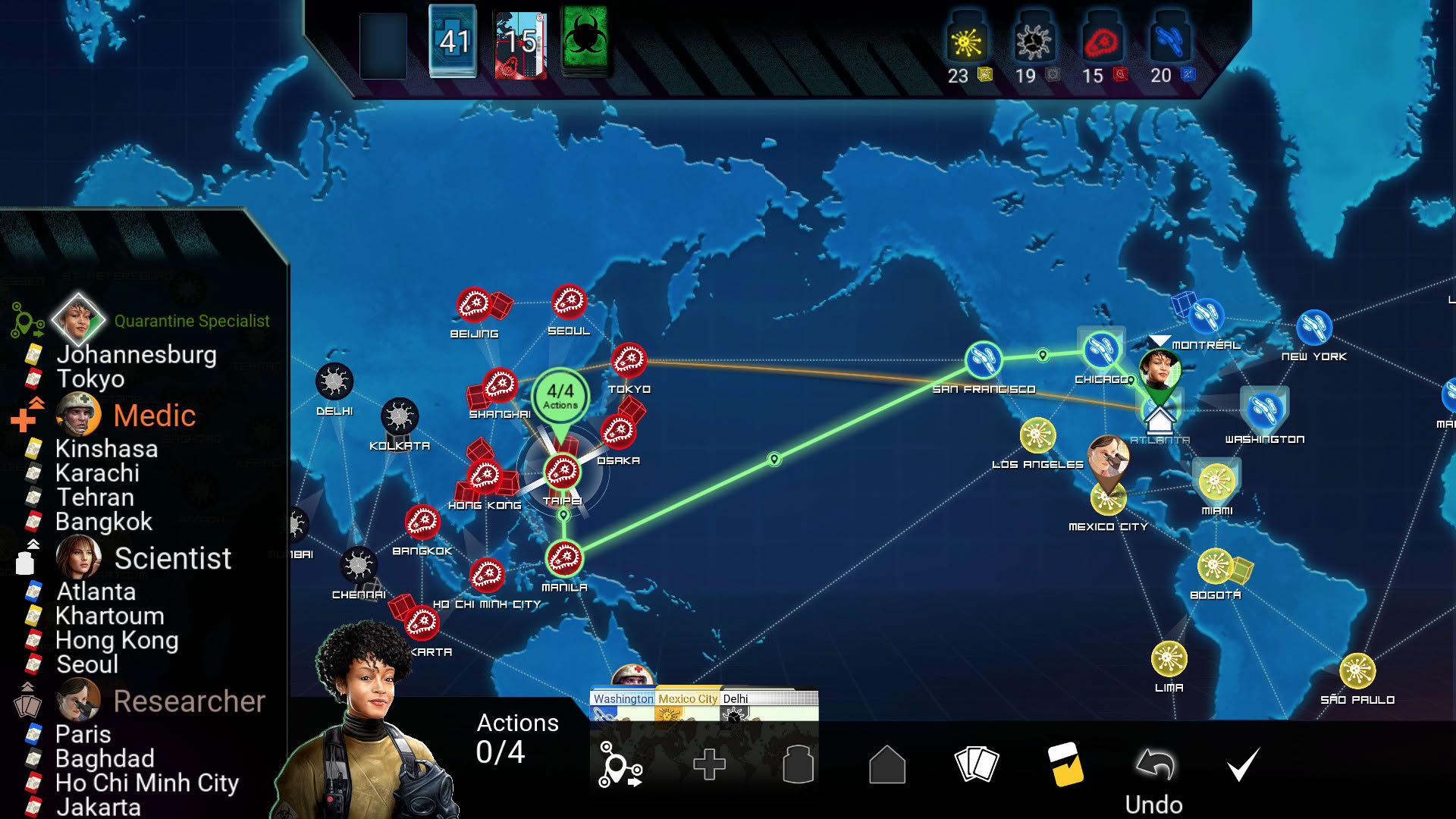 Screenshot for Pandemic: The Board Game