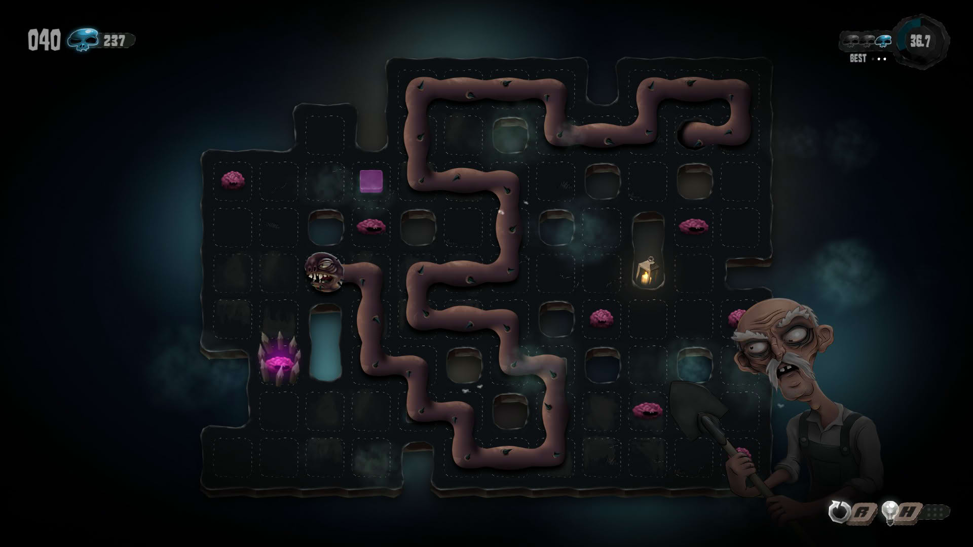 Screenshot for NecroWorm