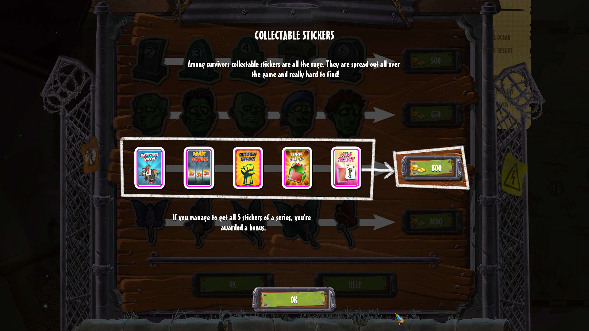 Screenshot for Zombie Solitaire 2 Chapter 3