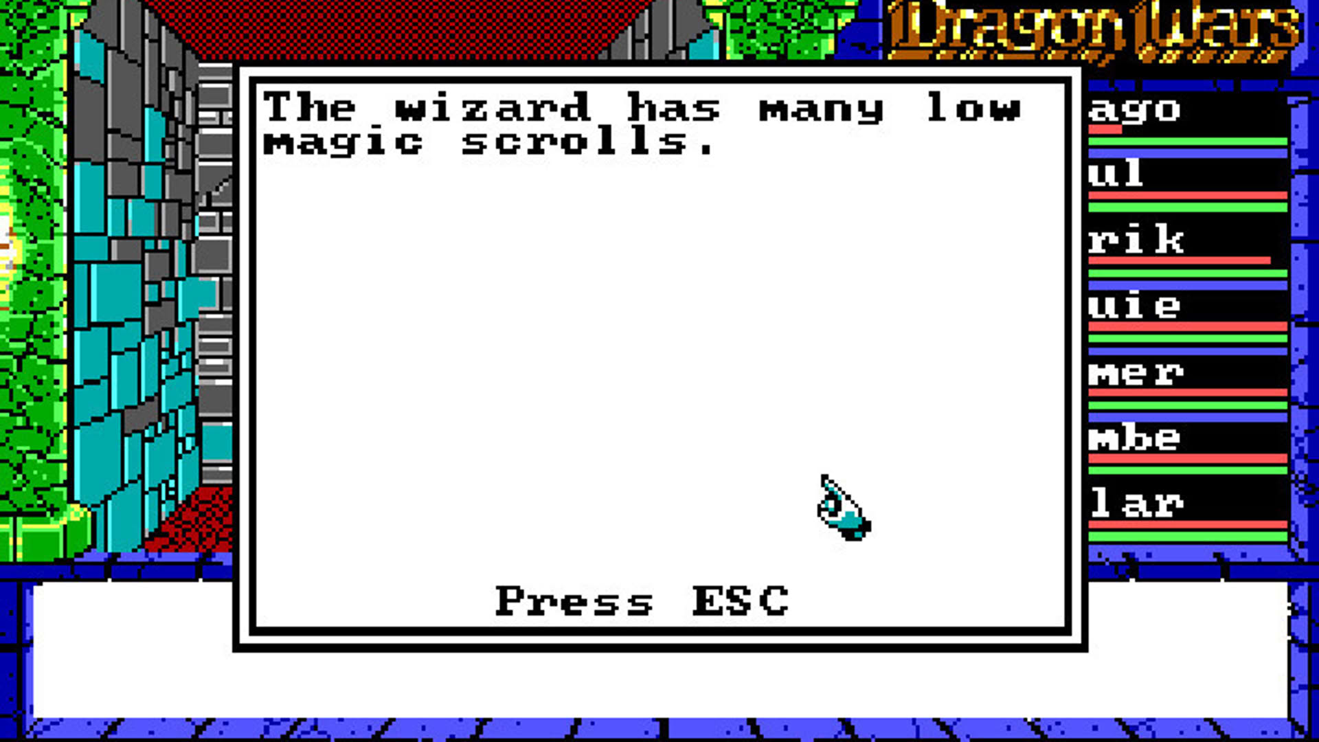 Screenshot for Dragon Wars